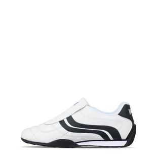 White/Navy - Lonsdale - Camden Slip Mens Trainers - 2