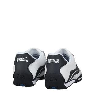 White/Navy - Lonsdale - Camden Slip Mens Trainers - 4