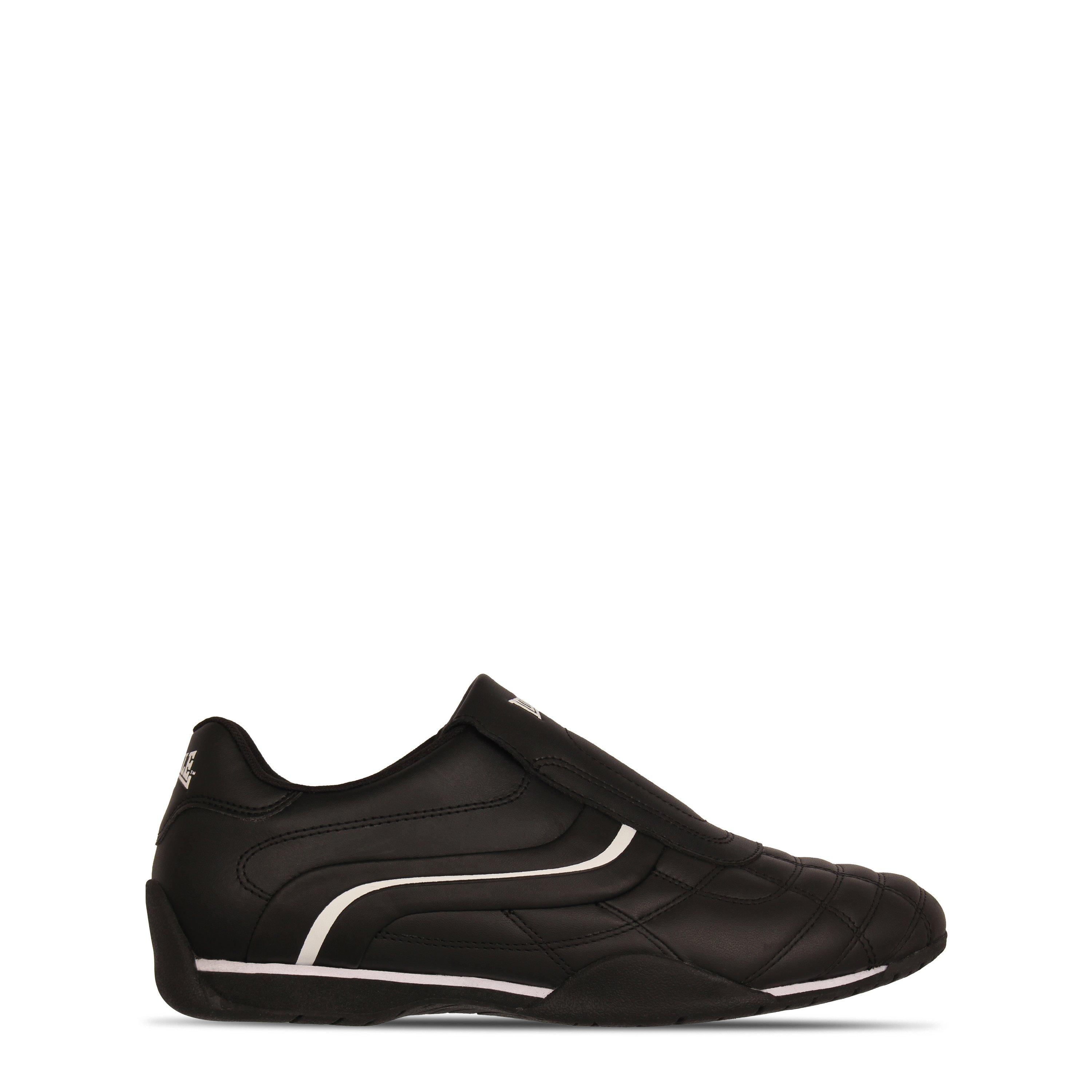 Lonsdale Men's Camden Slip Trainers - Black/White - 10 (45)