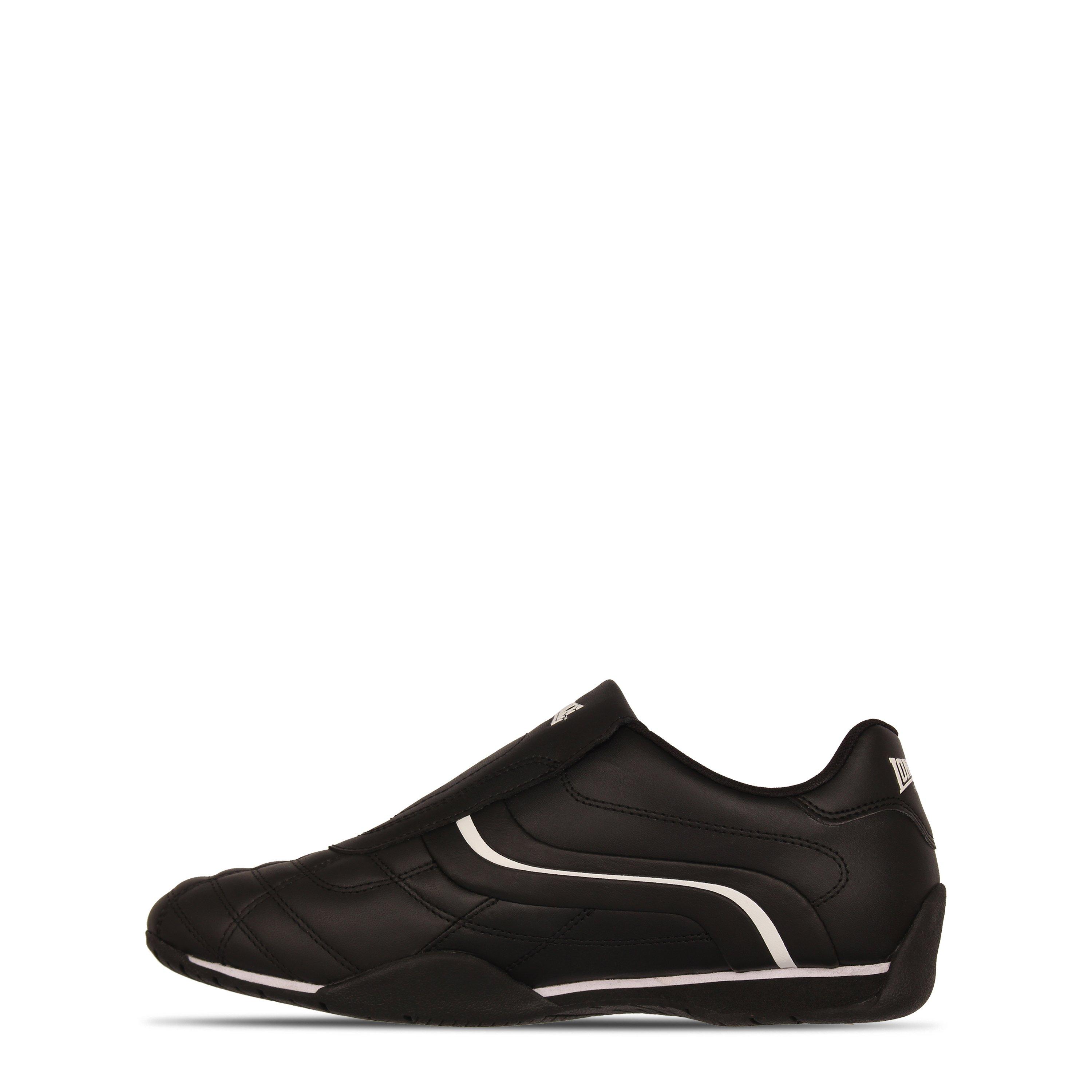 Black/White - Lonsdale - Camden Slip Trainers Mens - 2