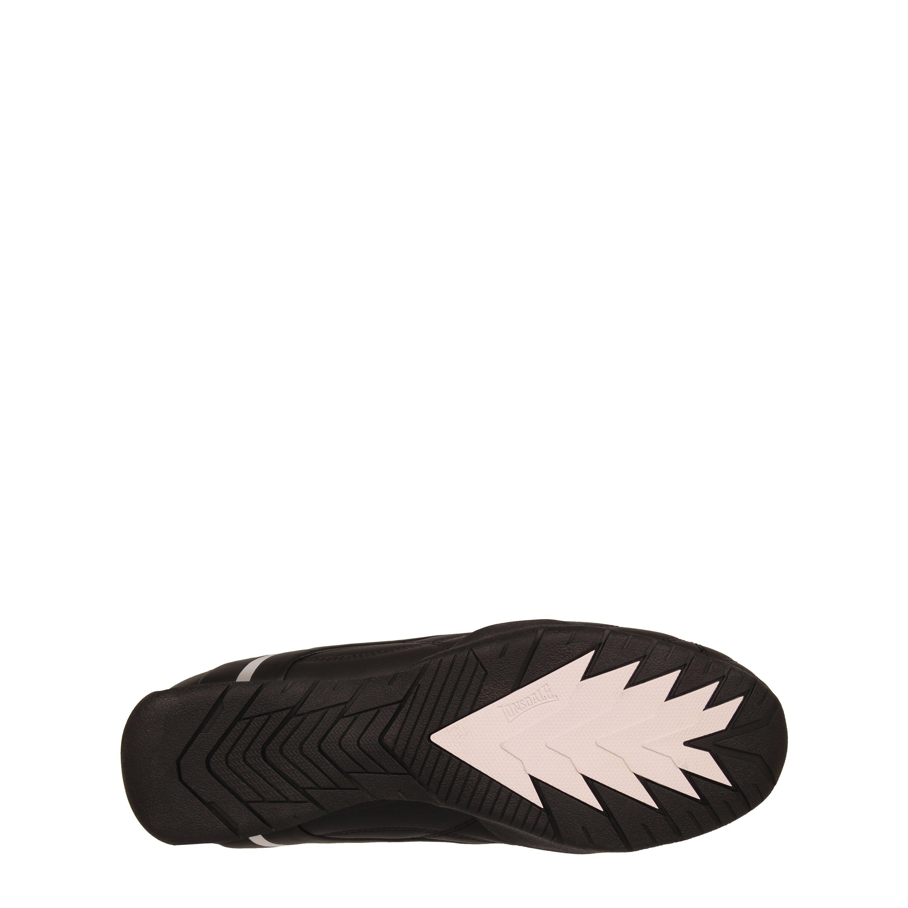 Black/White - Lonsdale - Camden Slip Trainers Mens - 6