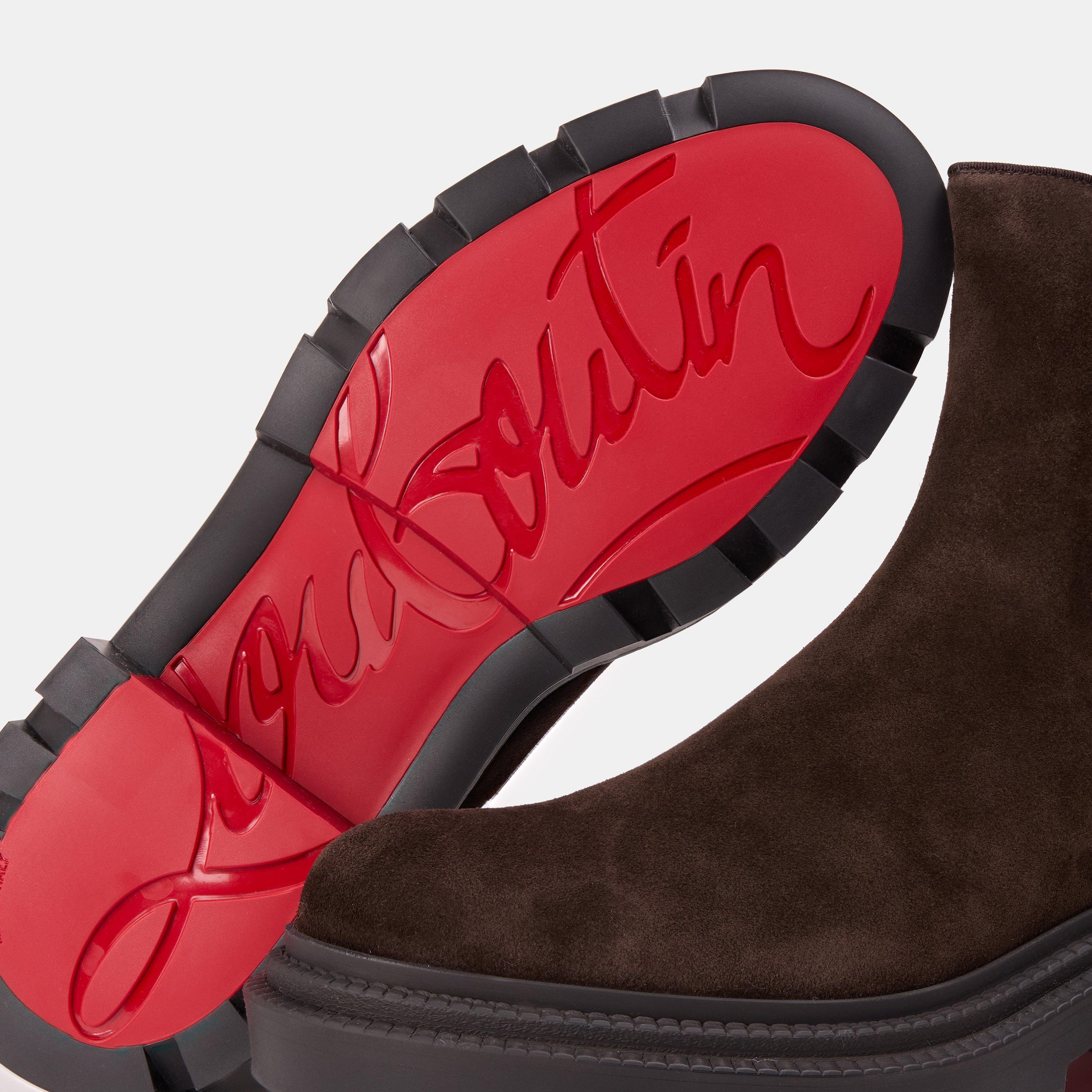 Café - Christian Louboutin - Men's Chelsea Boots - 4
