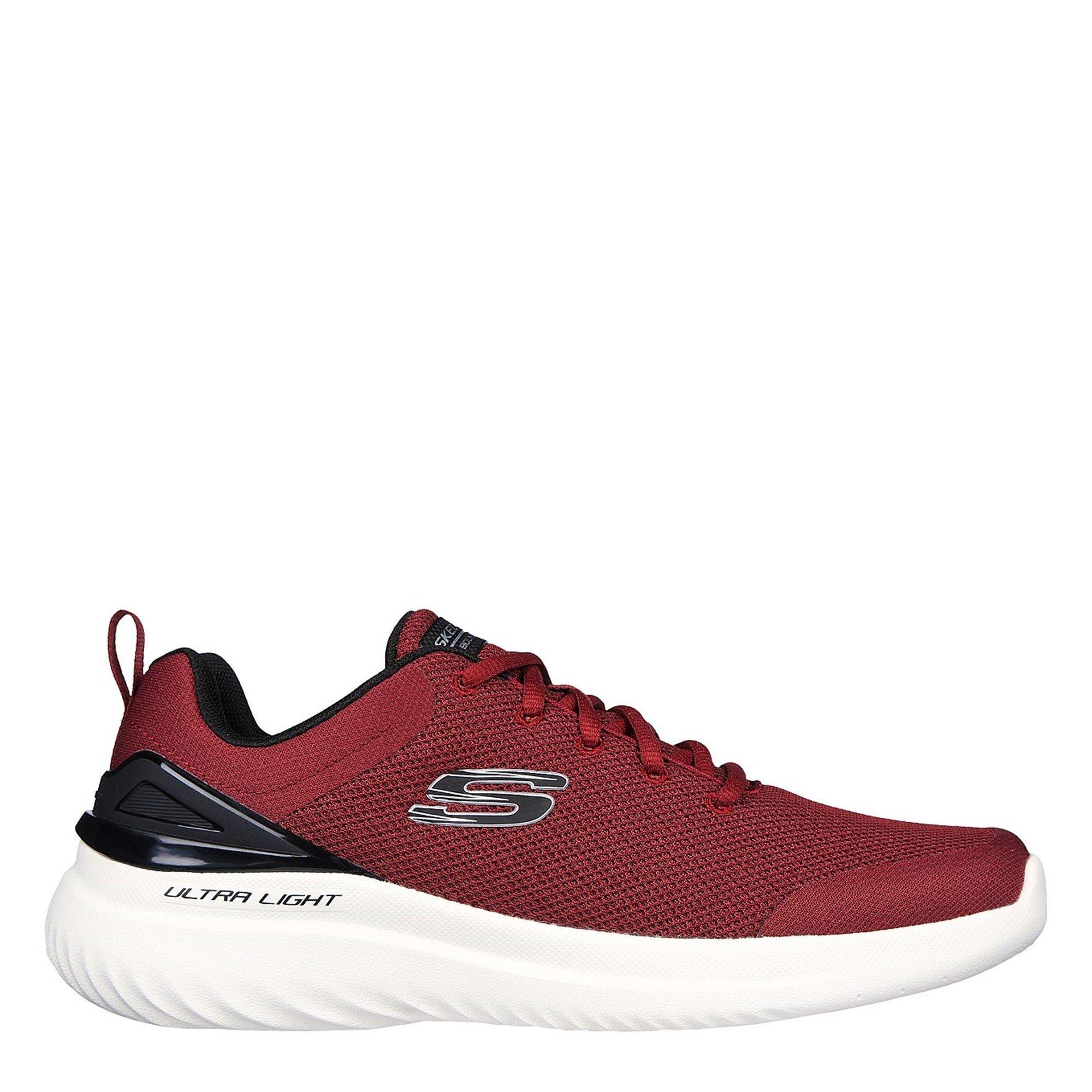 Burgund/Schwarz - Skechers - Bounder Low-Top Trainers - 3