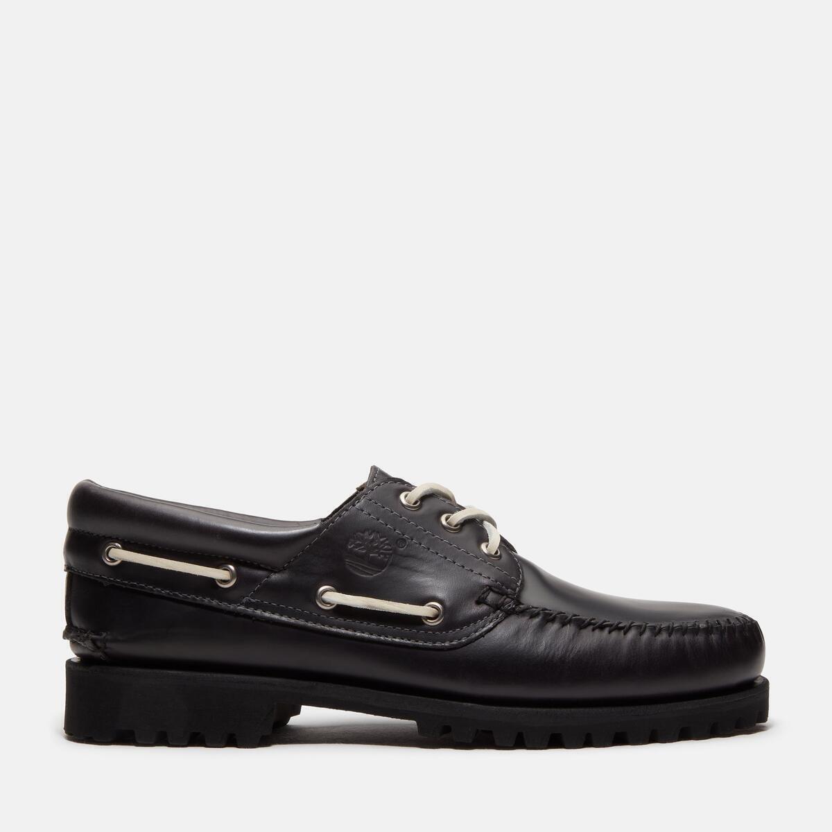 Timberland Men's Boat Shoes - Black FG - Size 9 (43.5)