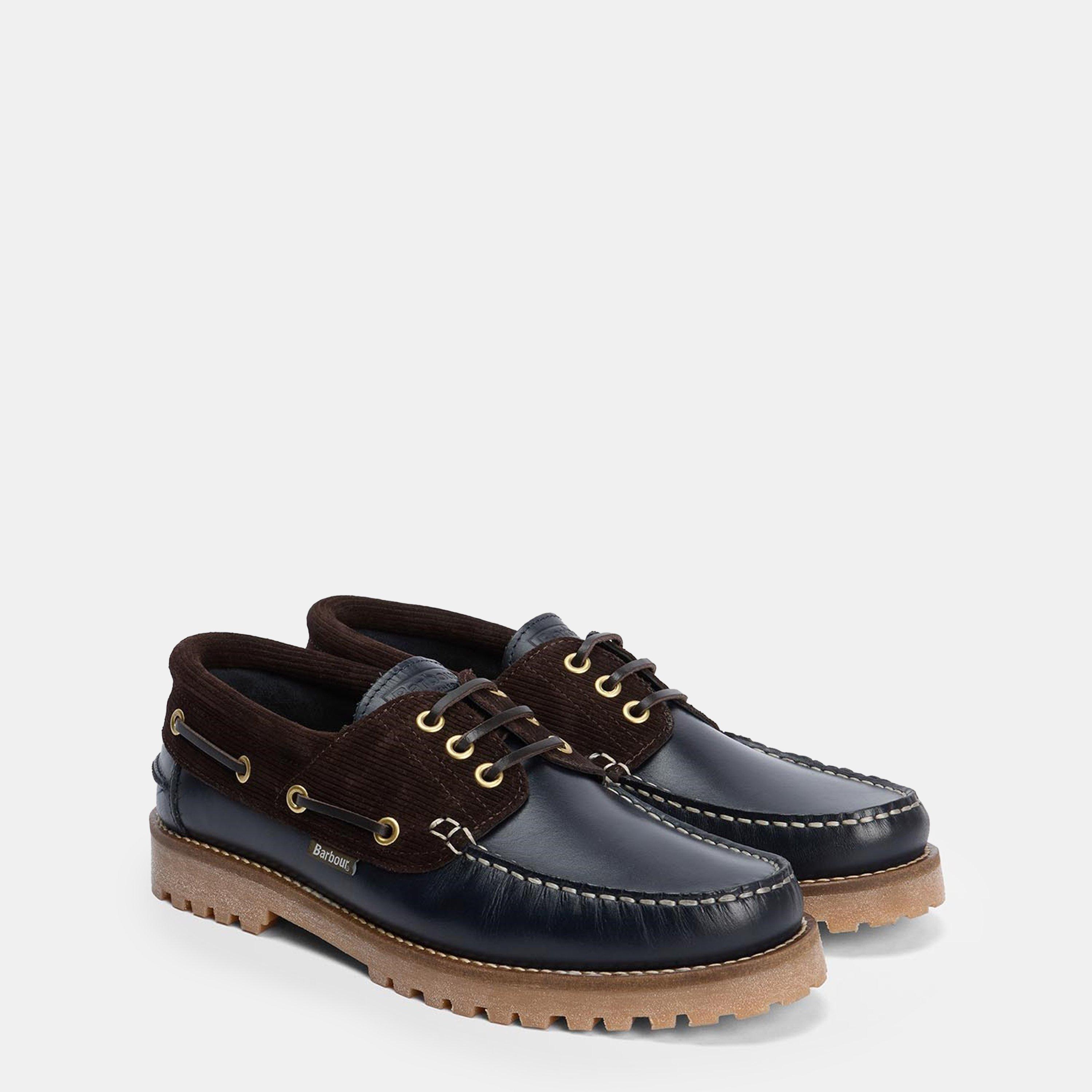 Black BR51 - Barbour - Men's Deck Boat Shoes - 2