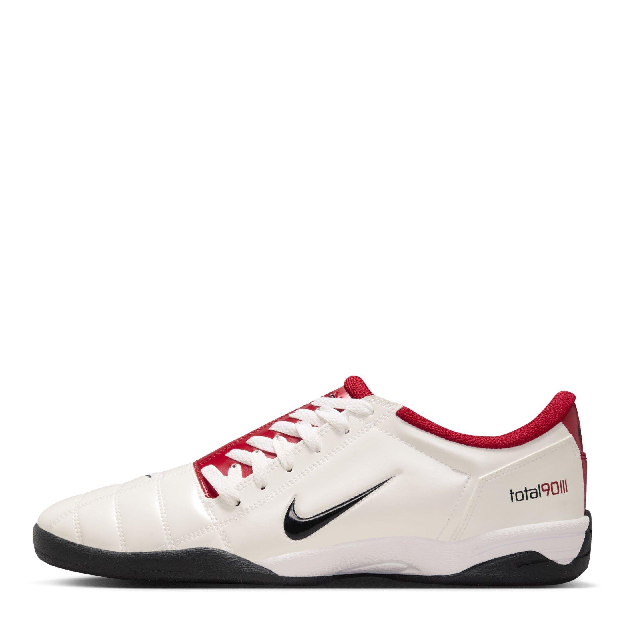 Wht/Blk-Gym Red - Nike - Total 90 Mens Shoes - 2