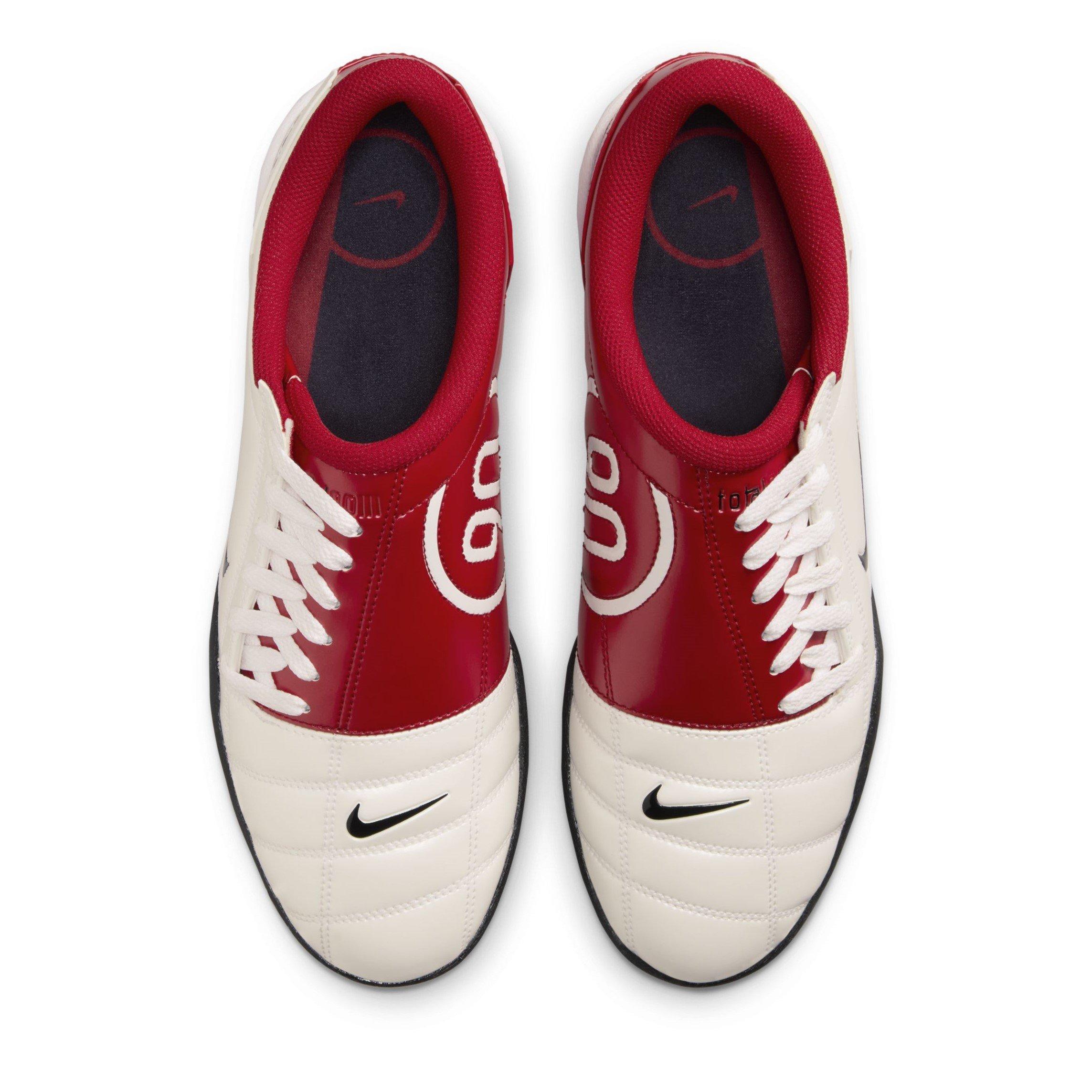 Wht/Blk-Gym Red - Nike - Total 90 Mens Shoes - 5