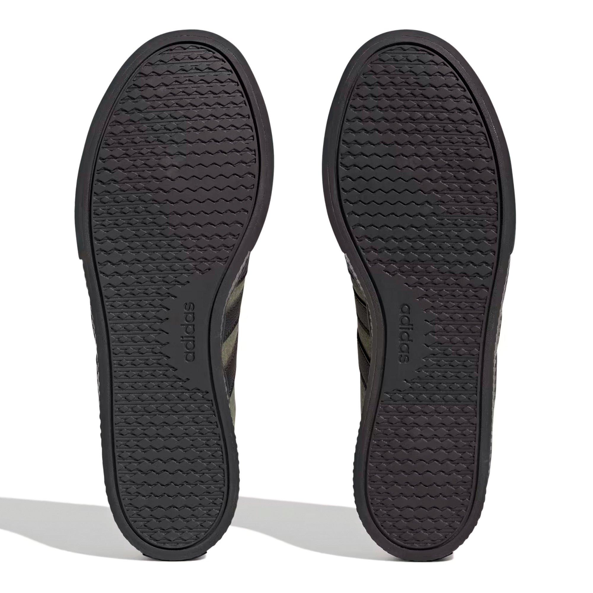 Olive/Blk/White - adidas - Men's Daily Court Trainers - 4