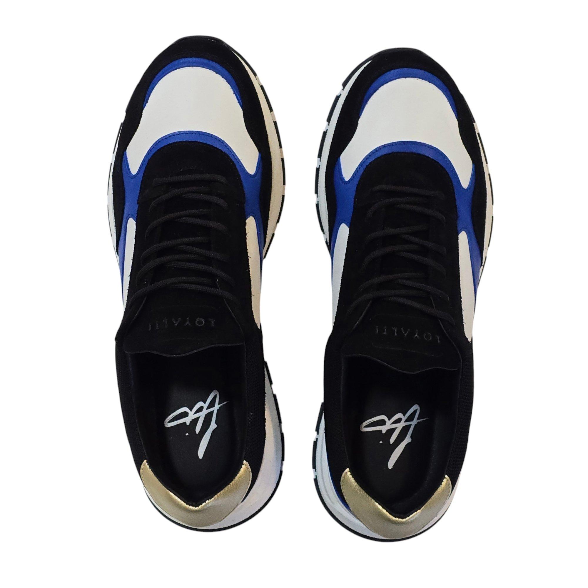 Black/Blue/Gold - Loyalti - Men's Martin Runners - 5