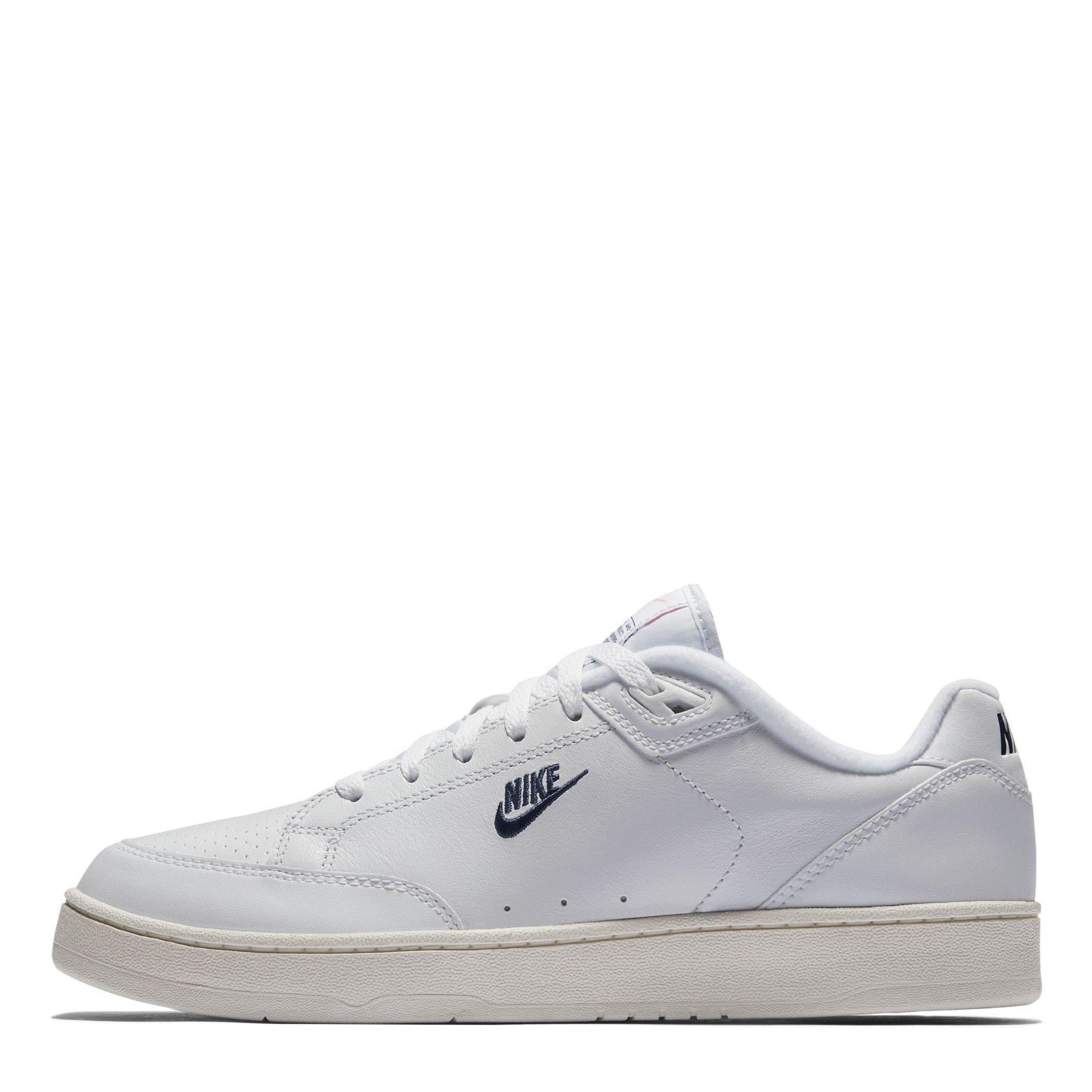 White/Navy-Sail - Nike - Grandstand II Shoes Mens - 2