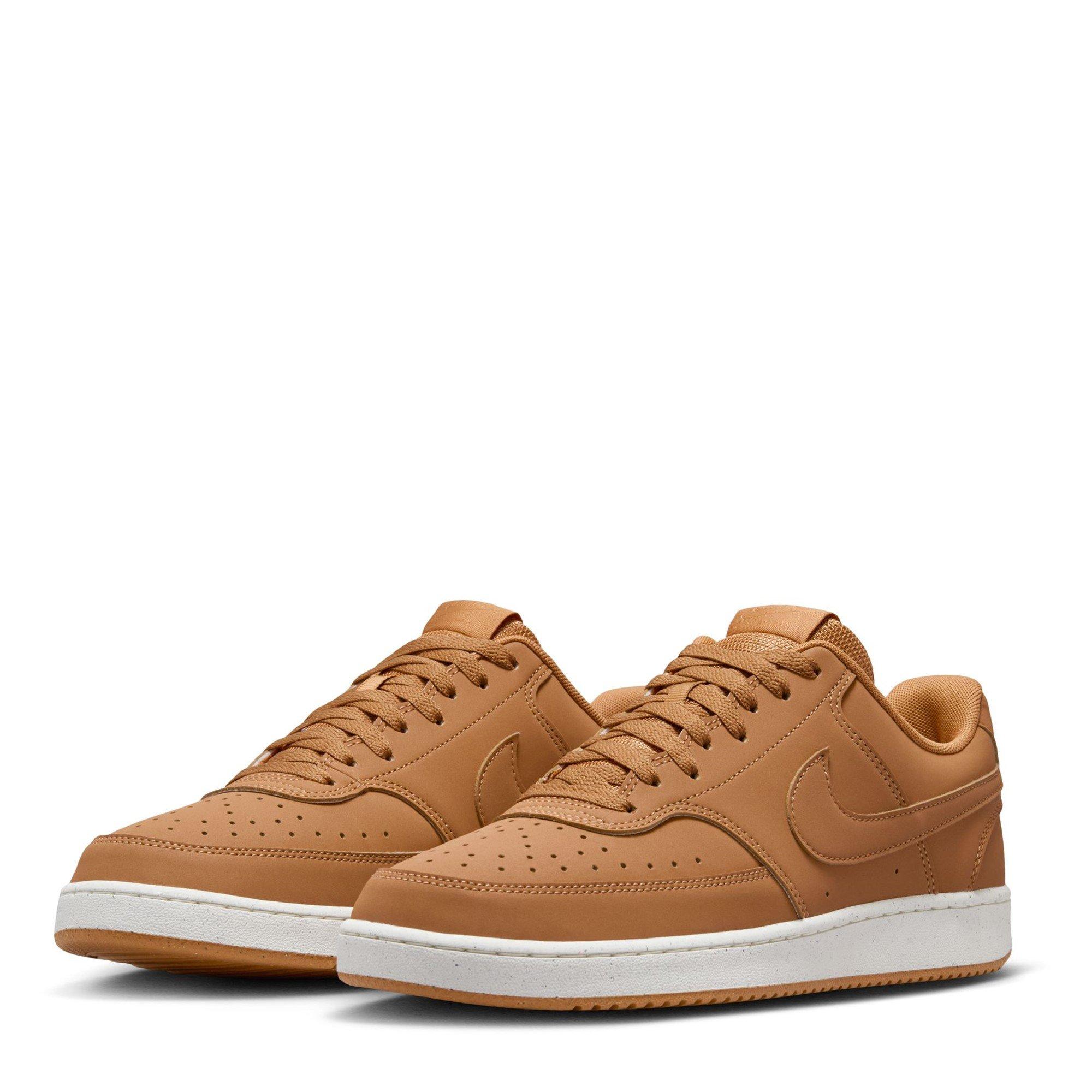 Flax/Flax-Sail - Nike - Court Vision Low Mens Shoes - 3