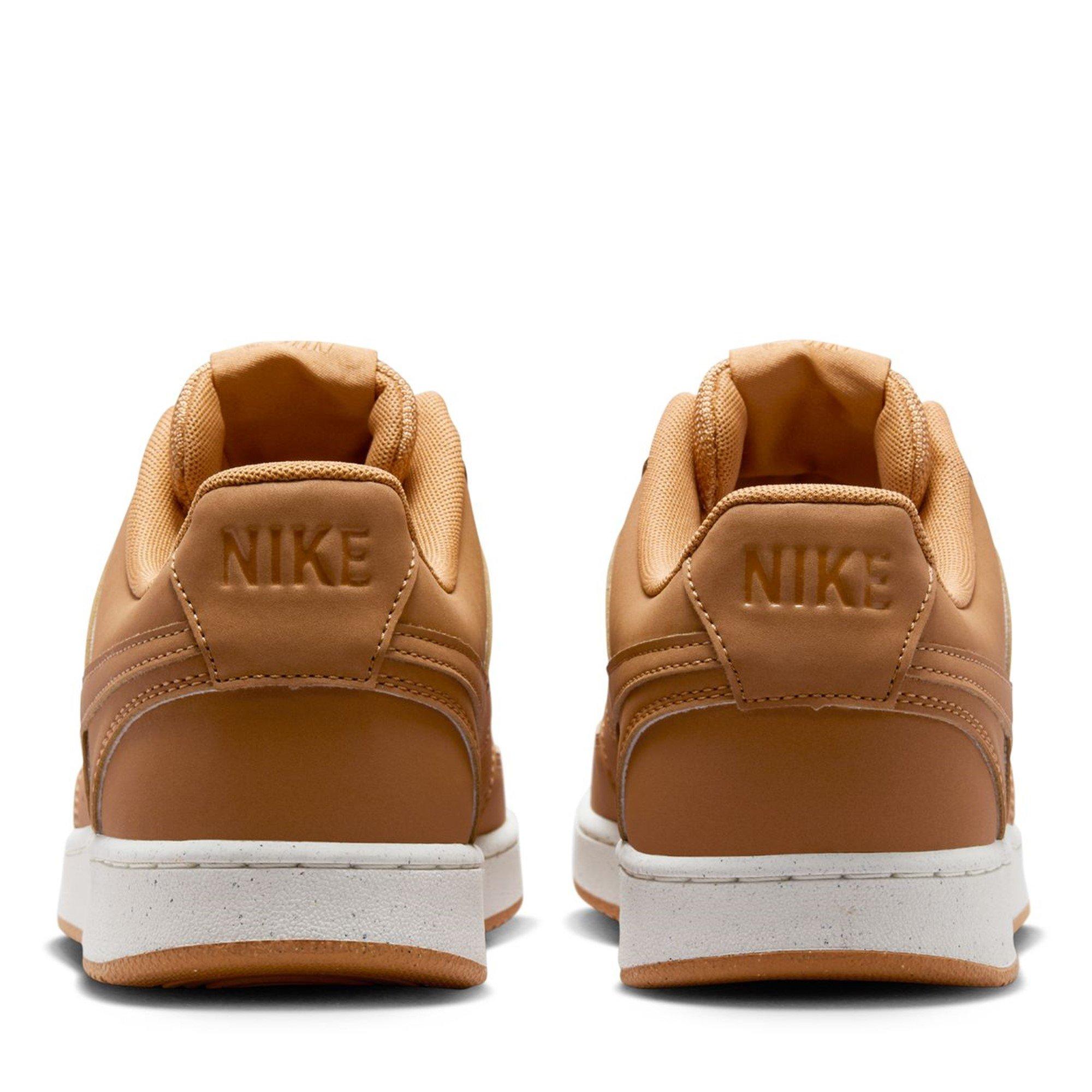 Flax/Flax-Sail - Nike - Court Vision Low Mens Shoes - 4
