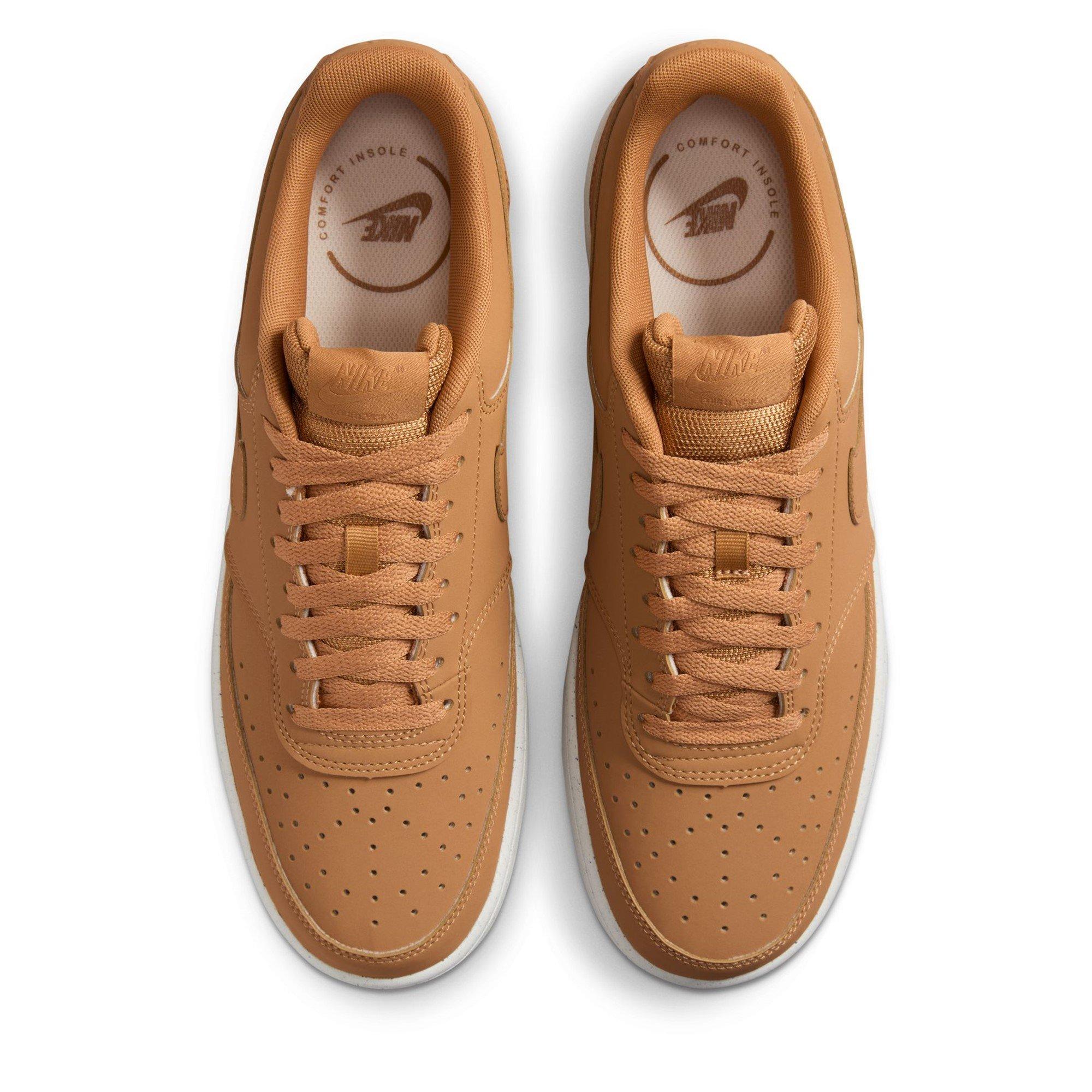 Flax/Flax-Sail - Nike - Court Vision Low Mens Shoes - 5