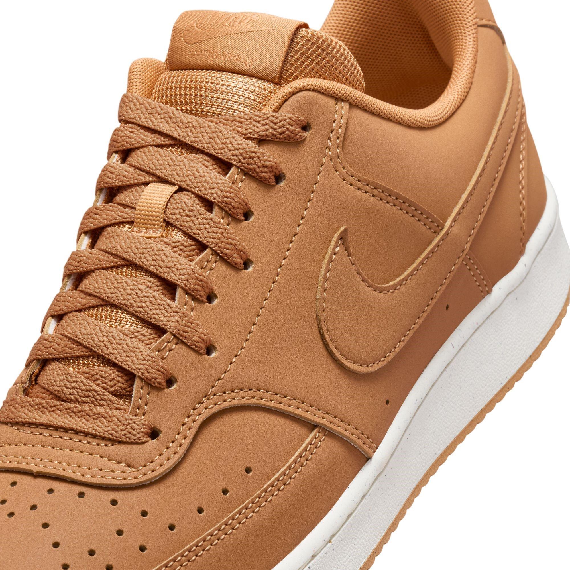 Flax/Flax-Sail - Nike - Court Vision Low Mens Shoes - 7
