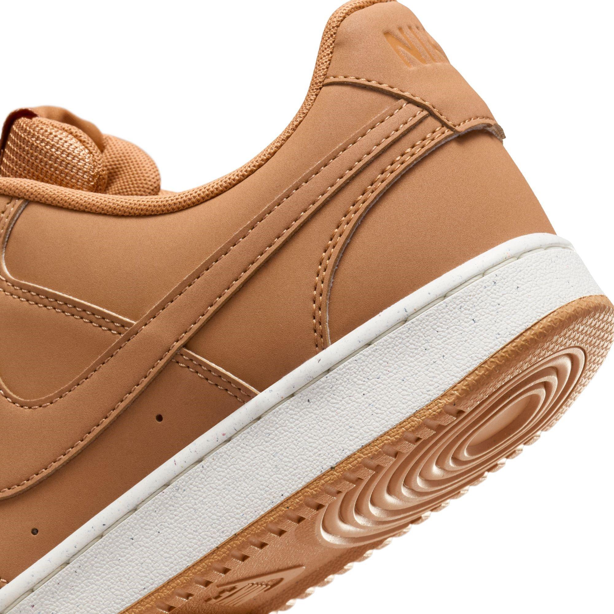 Flax/Flax-Sail - Nike - Court Vision Low Mens Shoes - 8