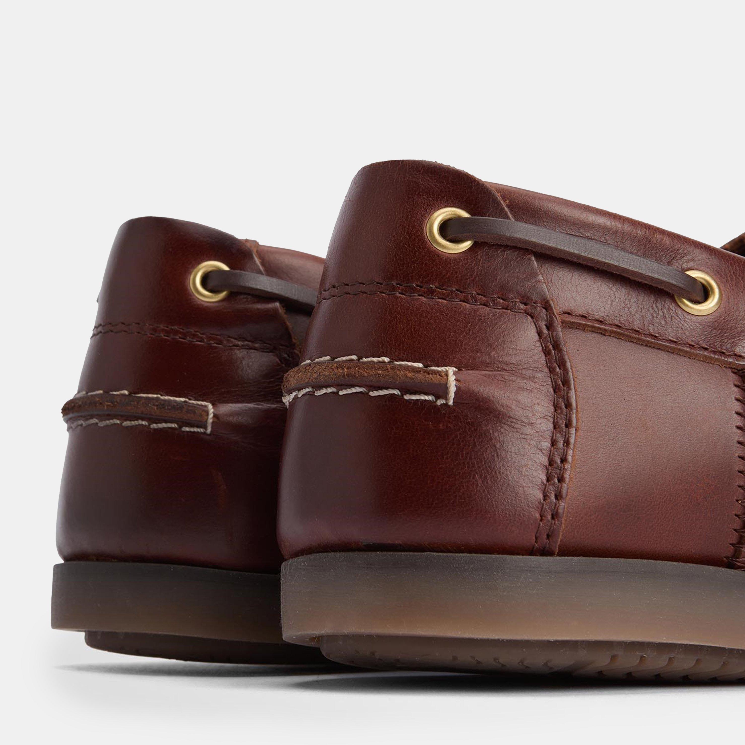 Mahogany - Barbour - Wake Boat Shoes - 5