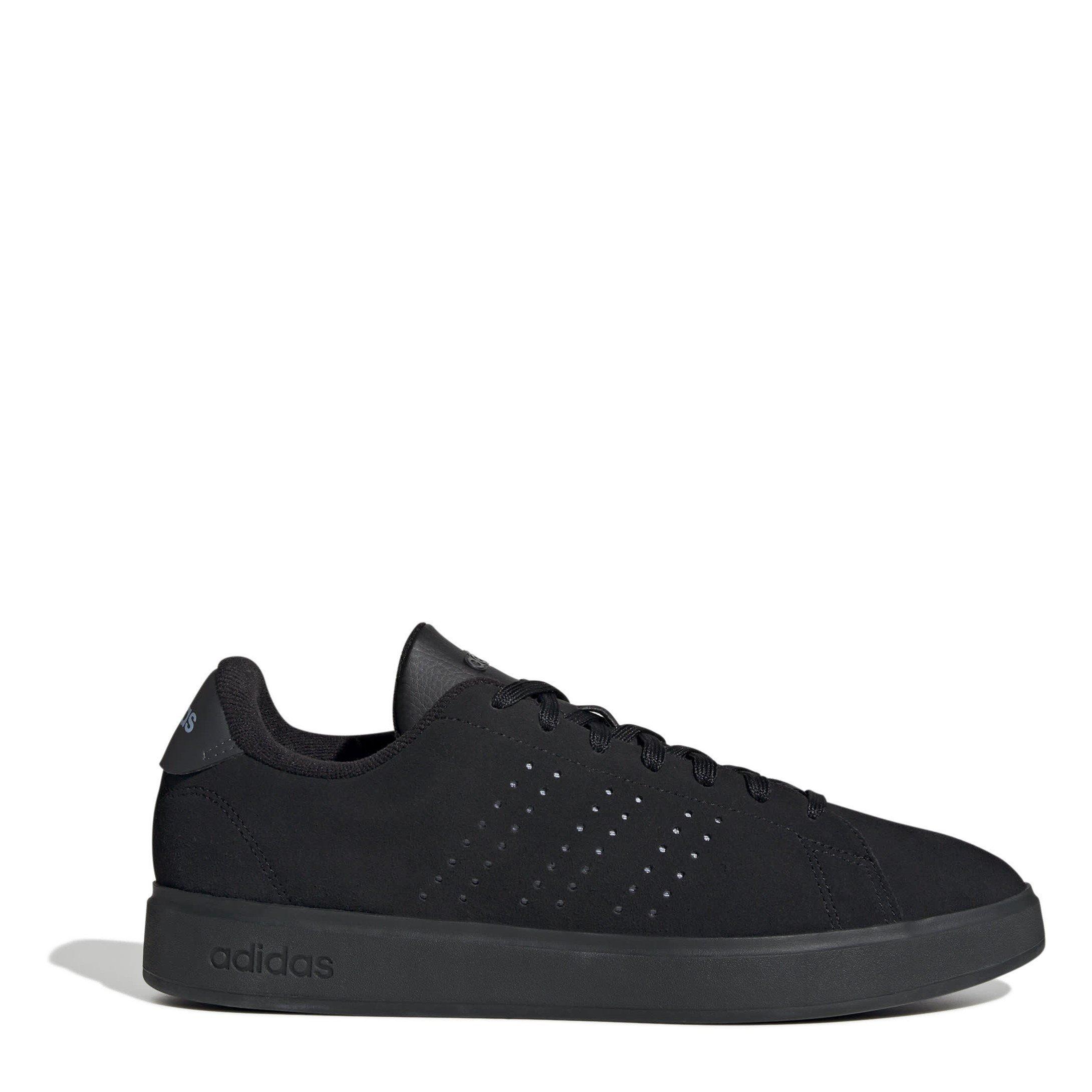 Adidas Men's Advantage Low-Top Trainers - Cblk/Blue - 9 (43.3)