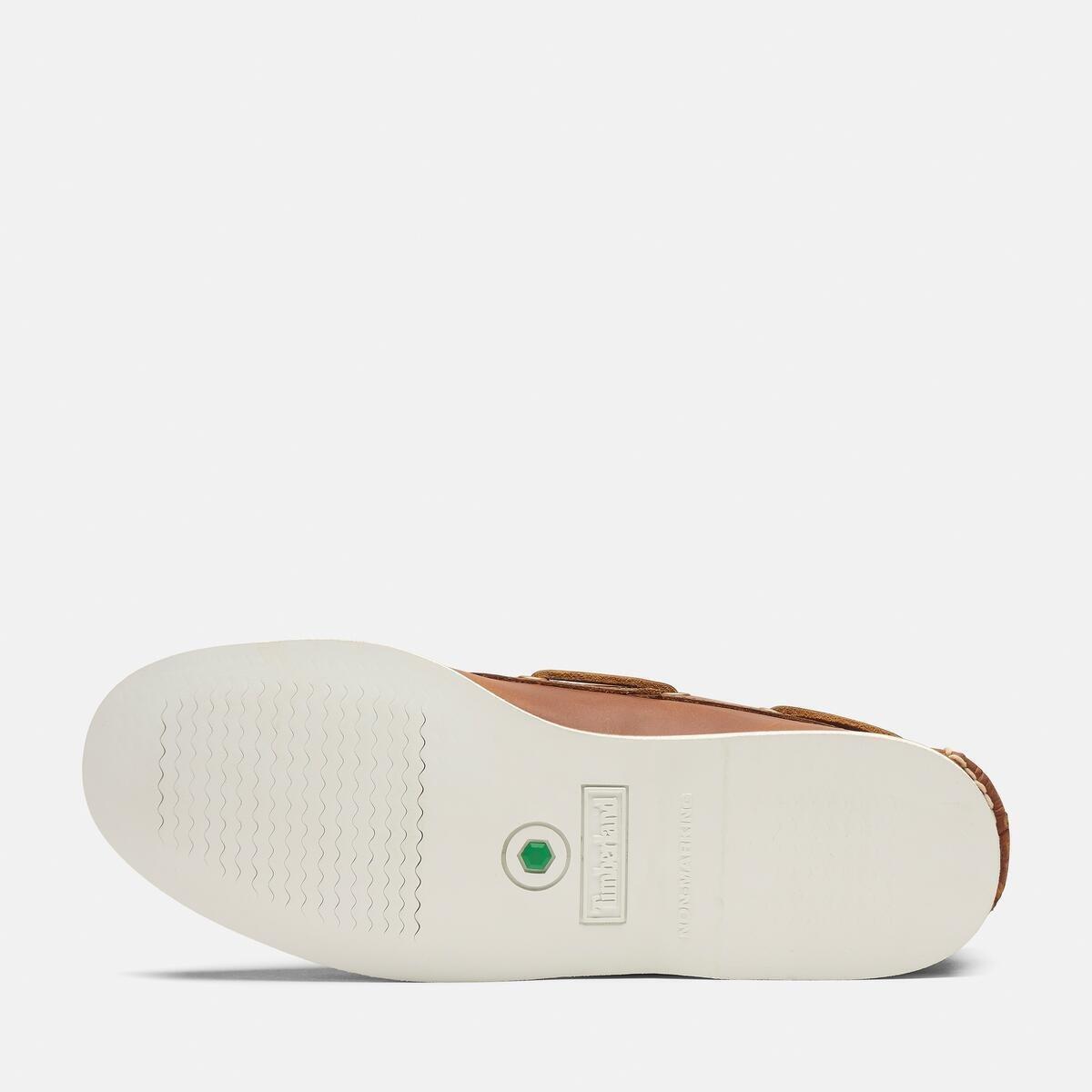 Apricot Buff - Timberland - Men's Classic Blue Boat Shoes - 3