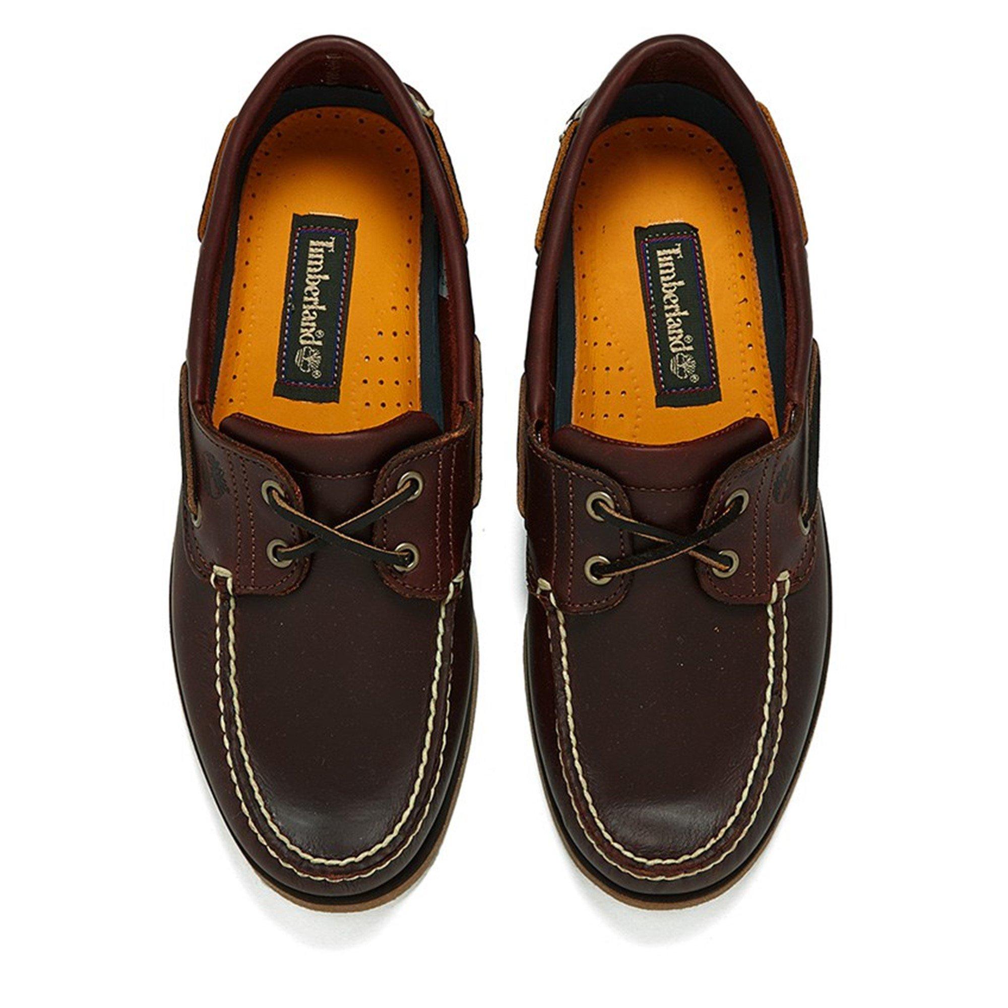 Brown - Timberland - Men's Classic Blue Boat Shoes - 2