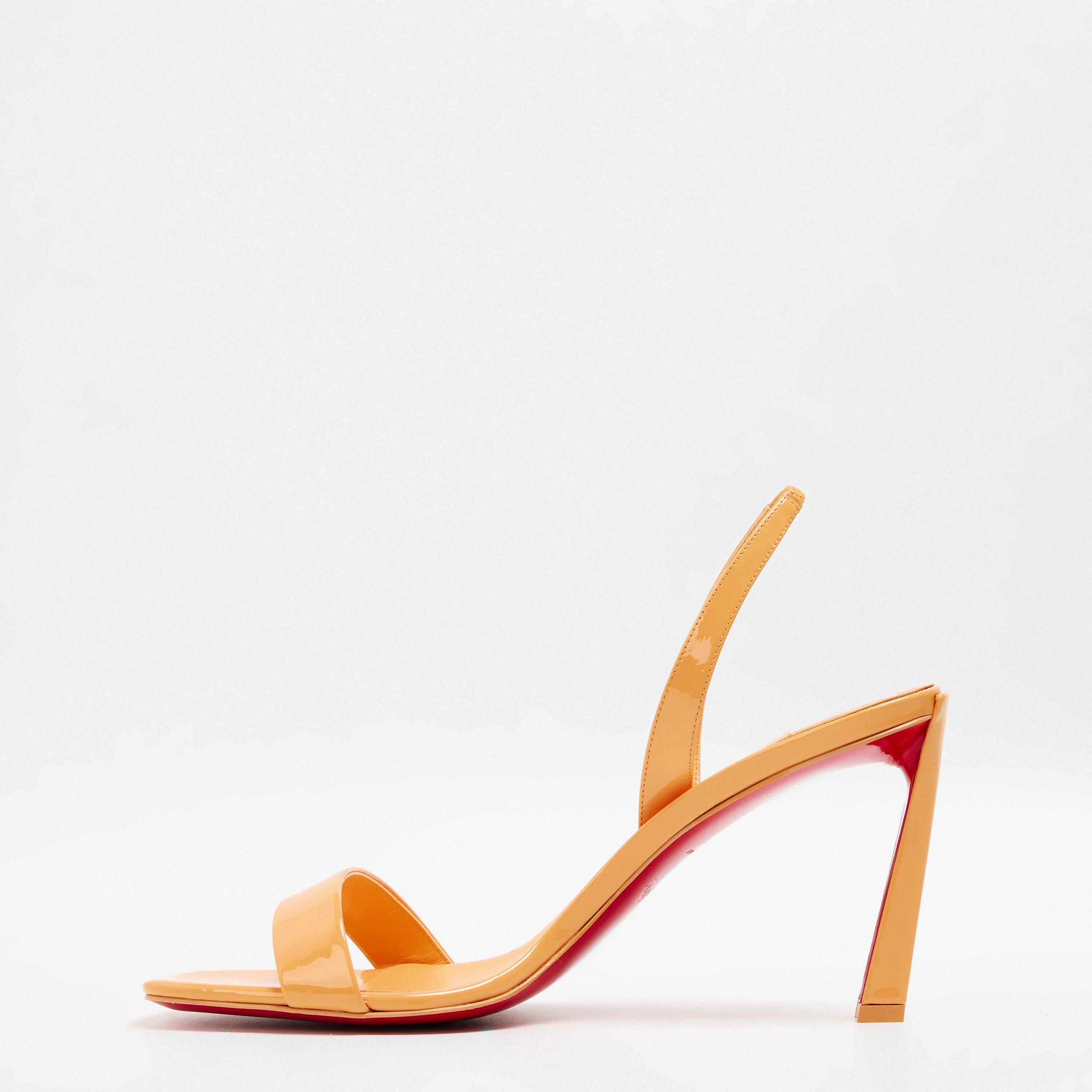 Giraffe - Christian Louboutin - Condora 85mm Strappy Sandals - 2
