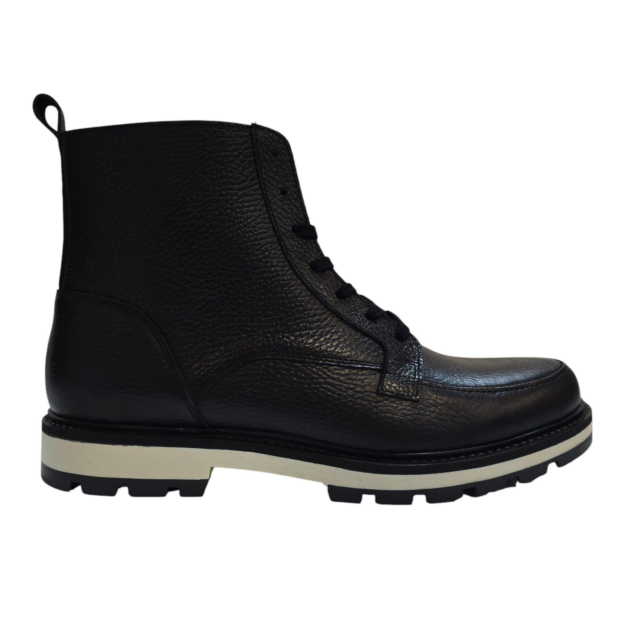 Black - Deakins - Men's Deaks Rider Hiker Rugged Boots - 1