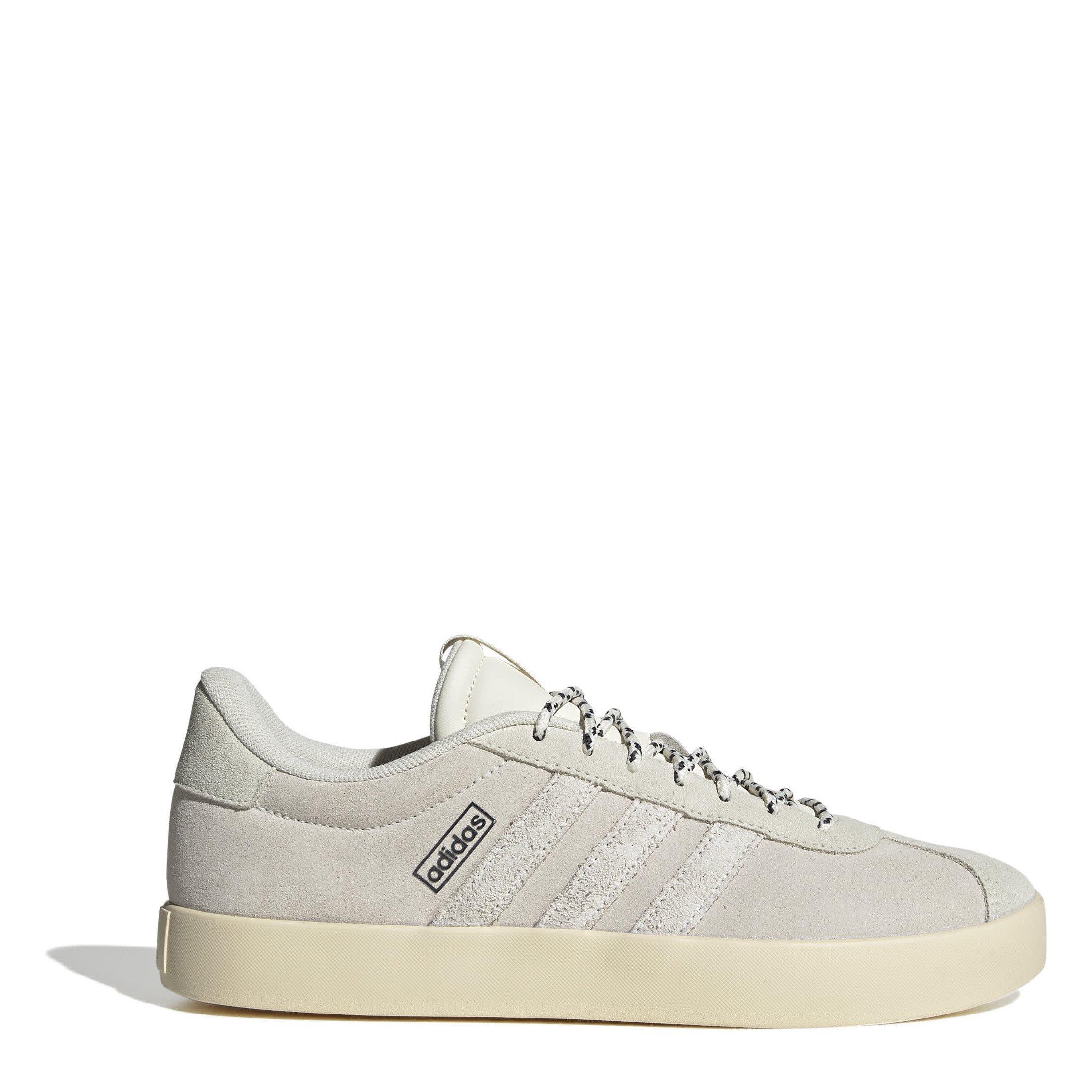 Adidas Men's Vl Court 3.0 Shoes - White/Ivory - 7 (40.7)