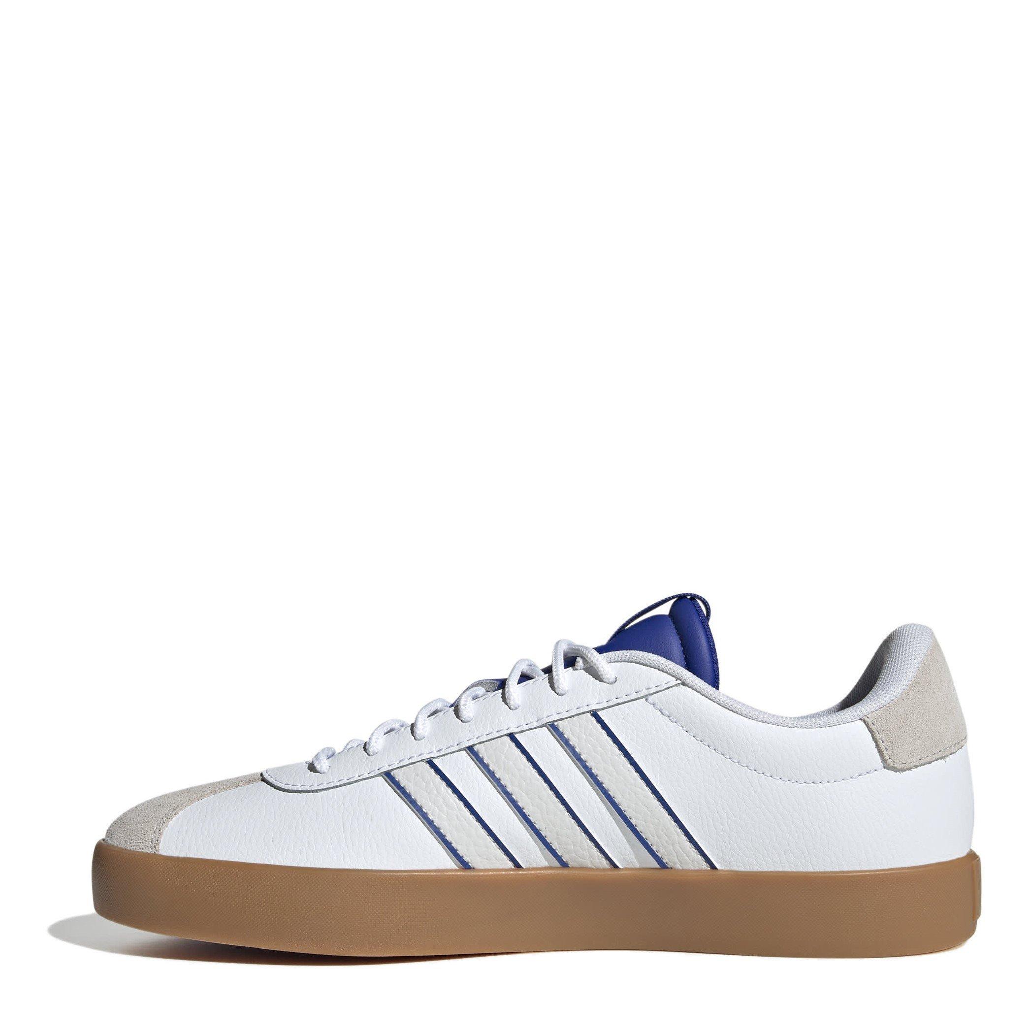 White/Blue - adidas - VL Court 3.0 Trainers Mens - 2