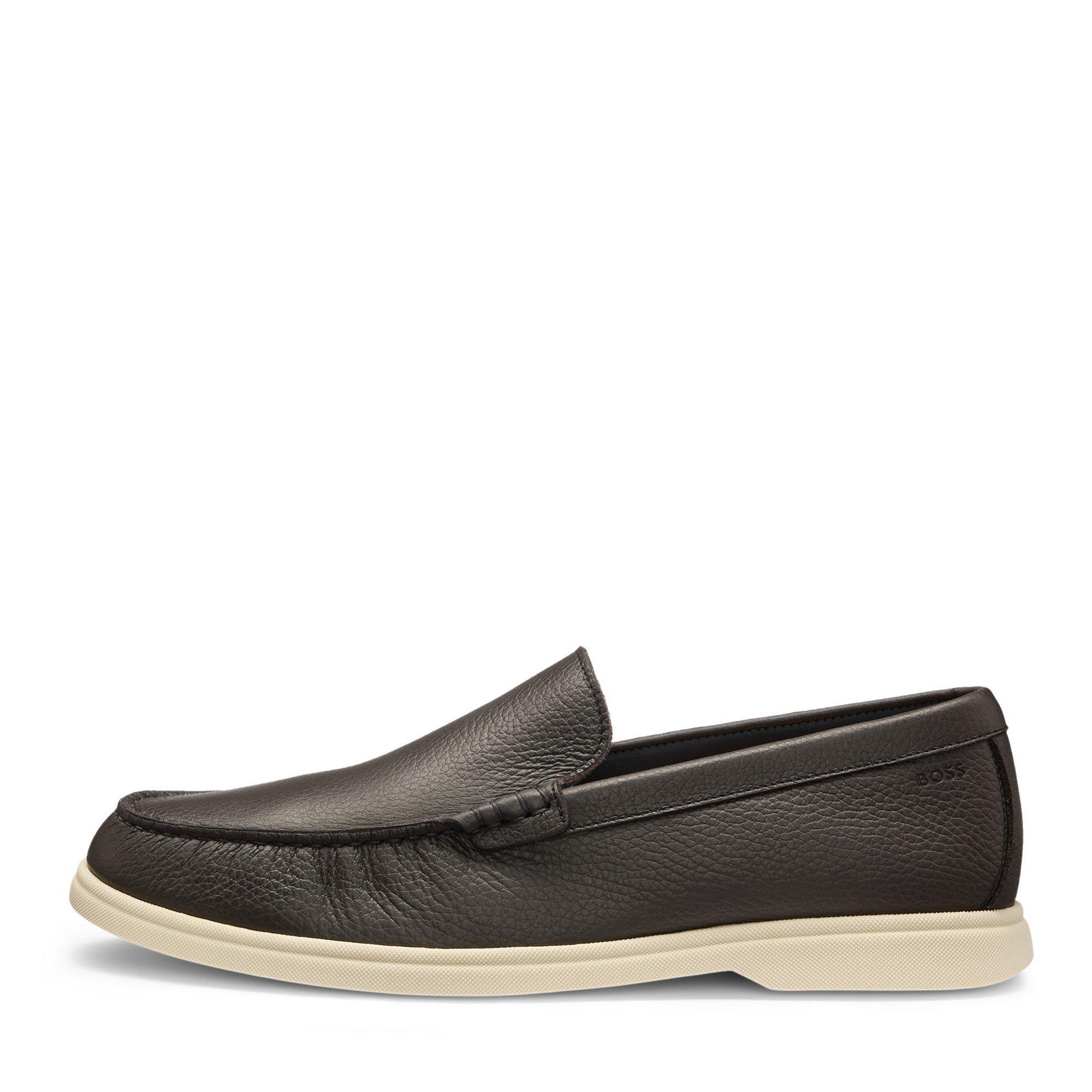 Dark Brown 202 - Boss - Men's Sienne Mocc Slip-On Shoes - 2