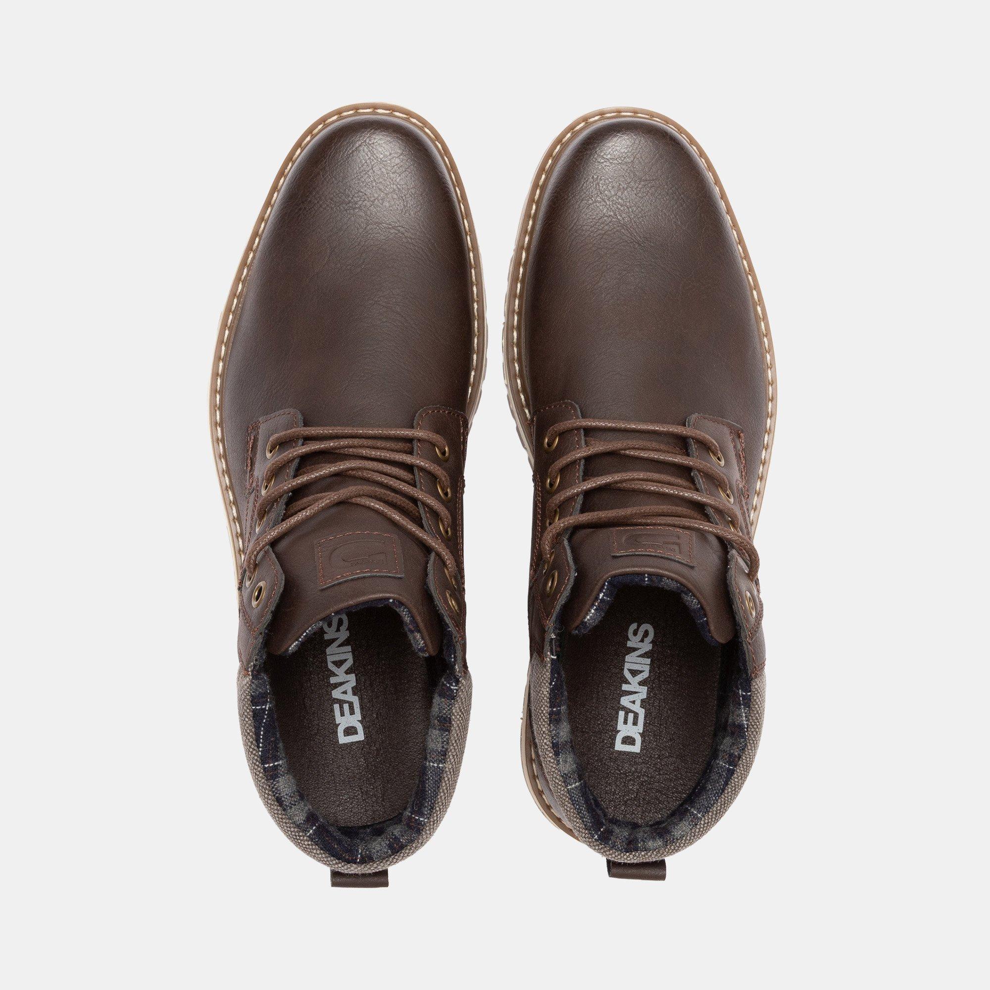 Dark Brown - Nicholas Deakins - Deakins Oxford Boot Sn99 - 4