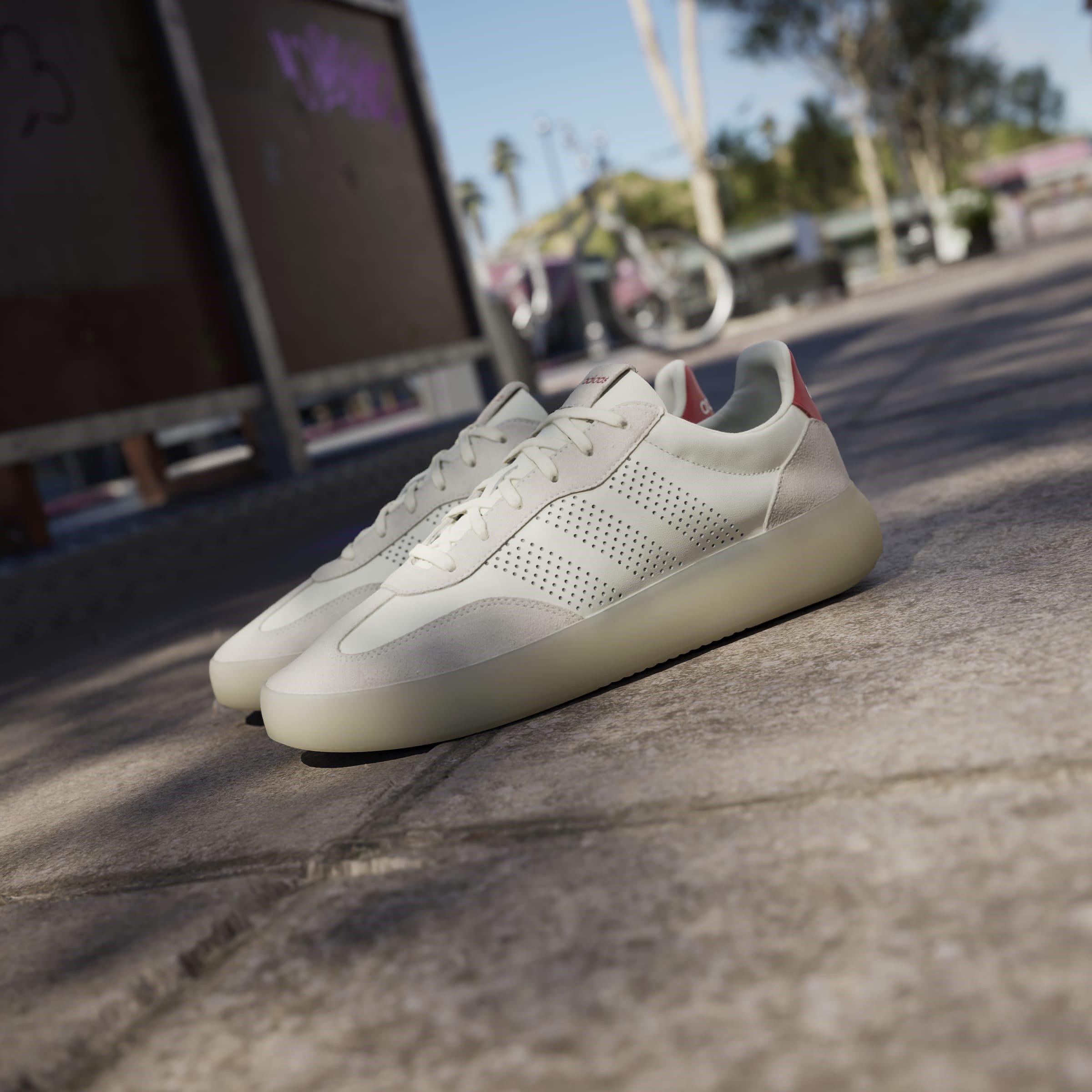 Off.Wht/Scarlet - adidas - Barreda Decode Mens Shoes - 16