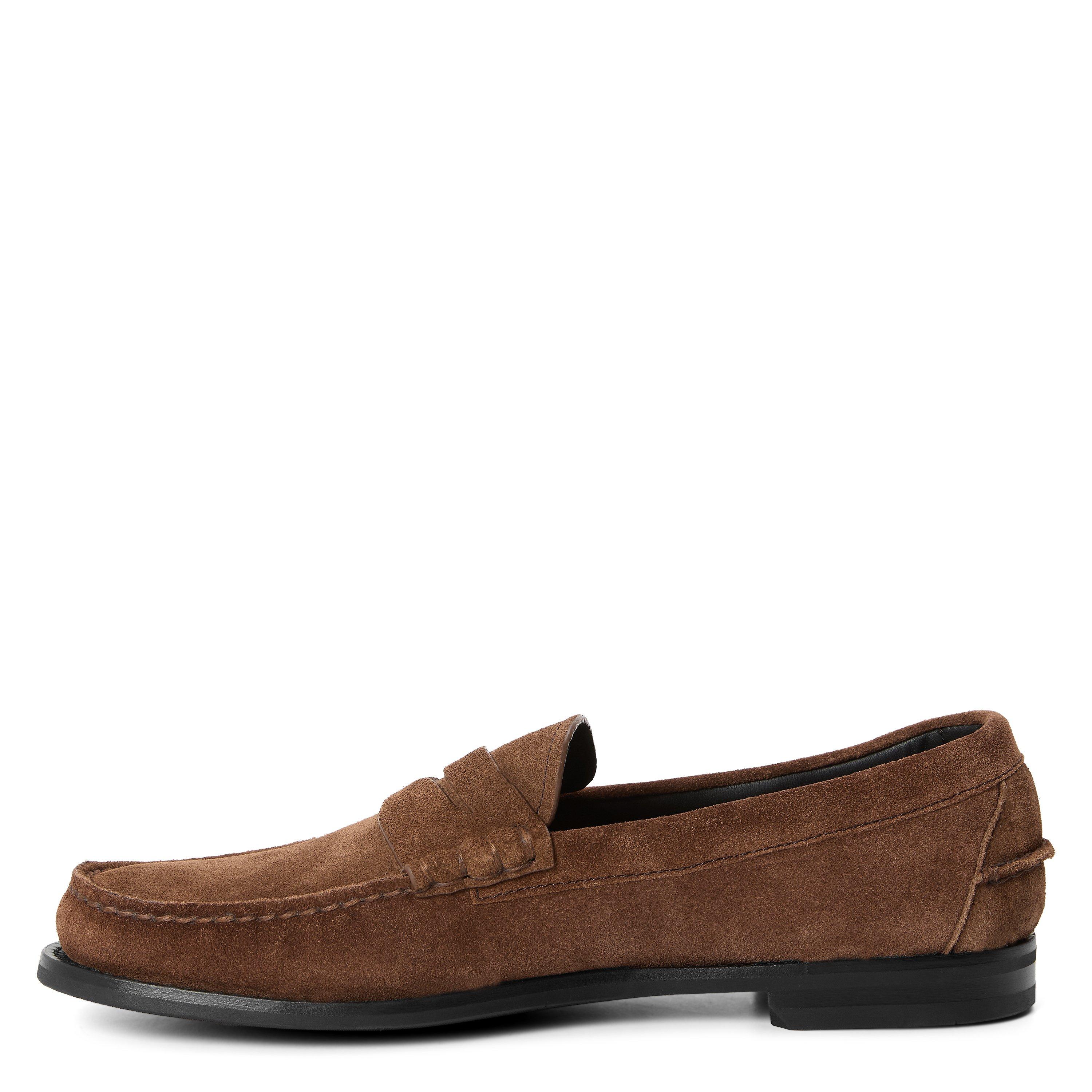 Cocoa Brown - Prada - Men's Foil Mocassin Loafers - 2
