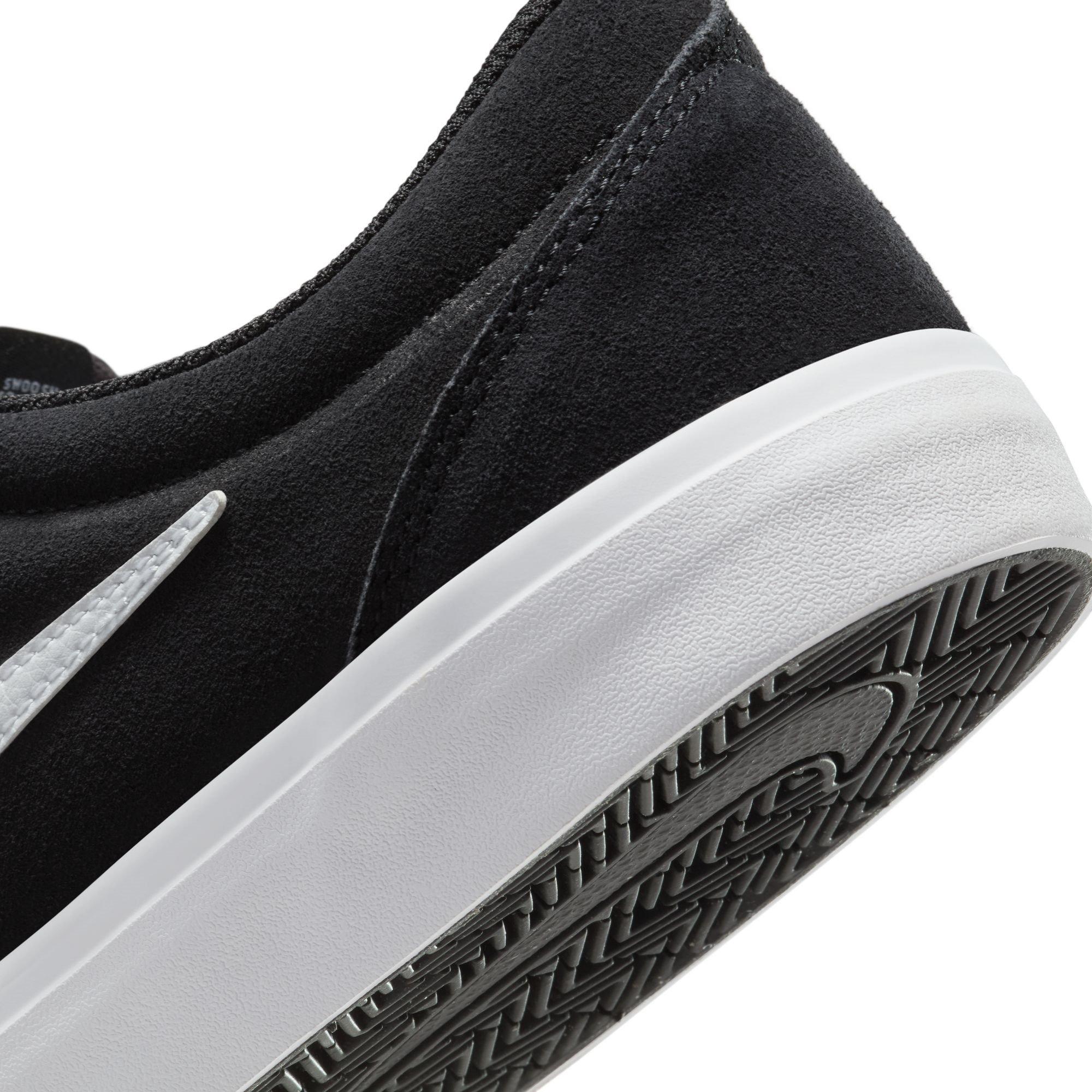 BLACK/WHITE-BLA - Nike - CHARGE SUEDE Sn52 - 8