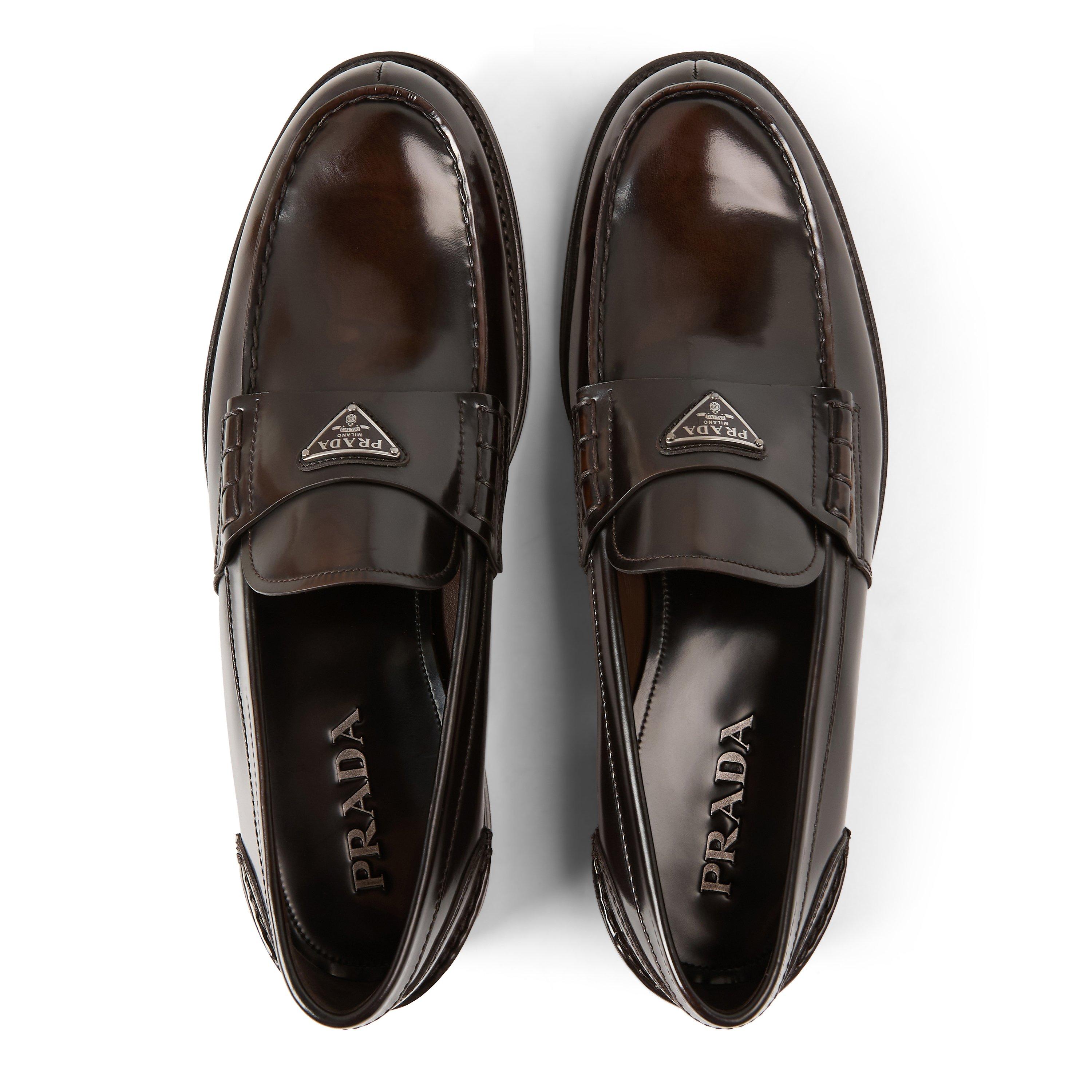Brown - Prada - Prada Tri Mocassin Sn72 - 4
