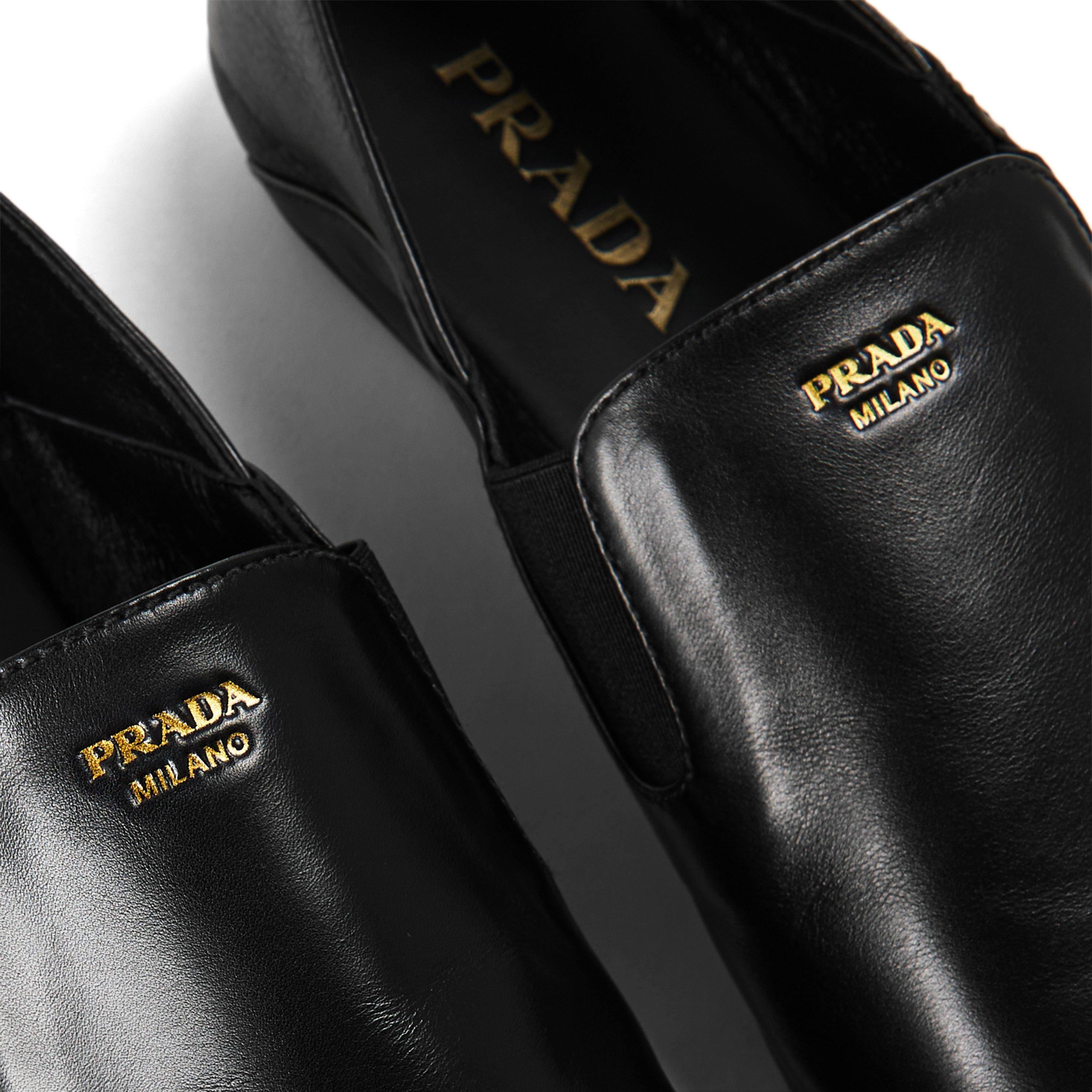 Black - Prada - Men's Slipper Moccasin Loafers - 3