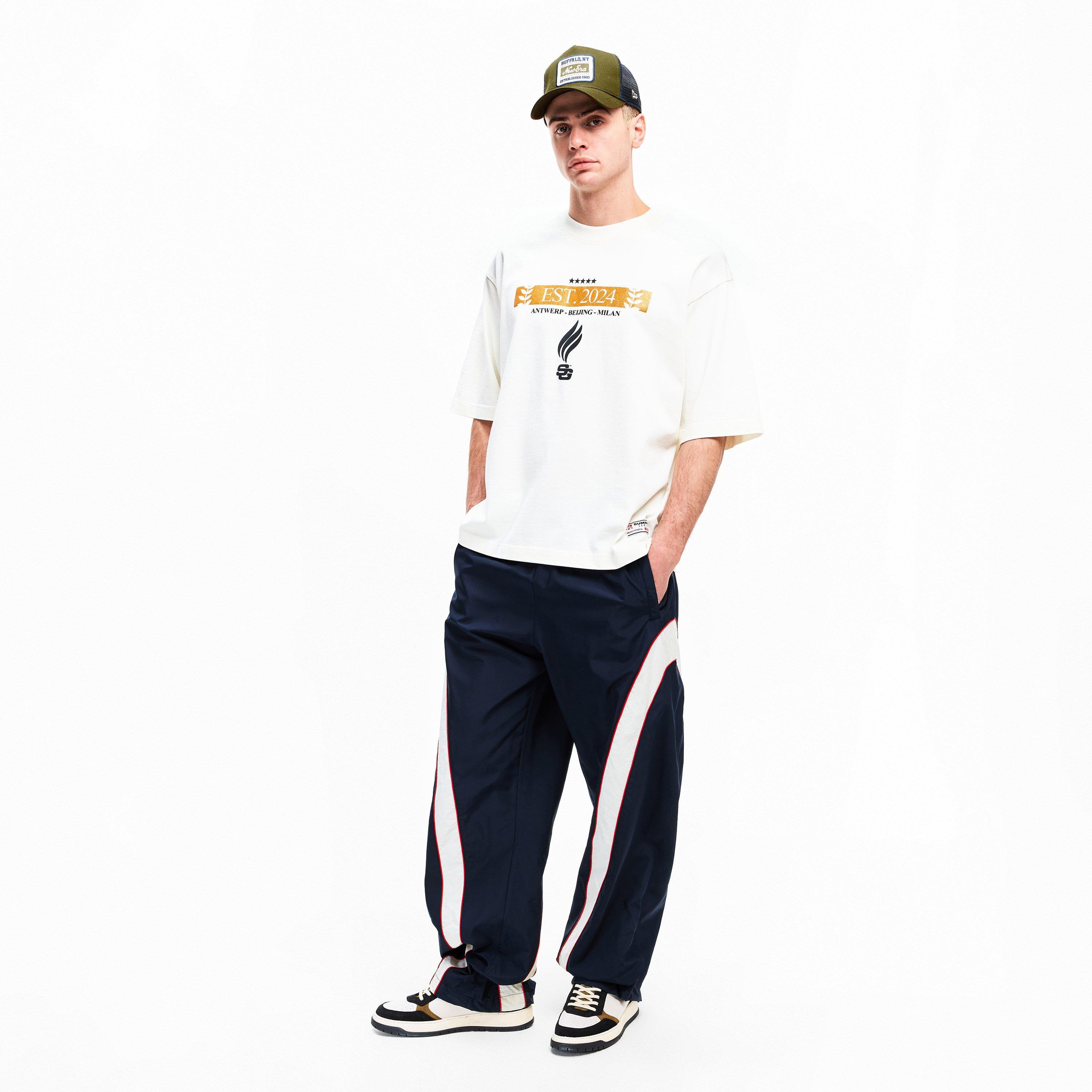 Off White/Khaki - Steve Madden - Men's Ace Chunky Trainers - 6