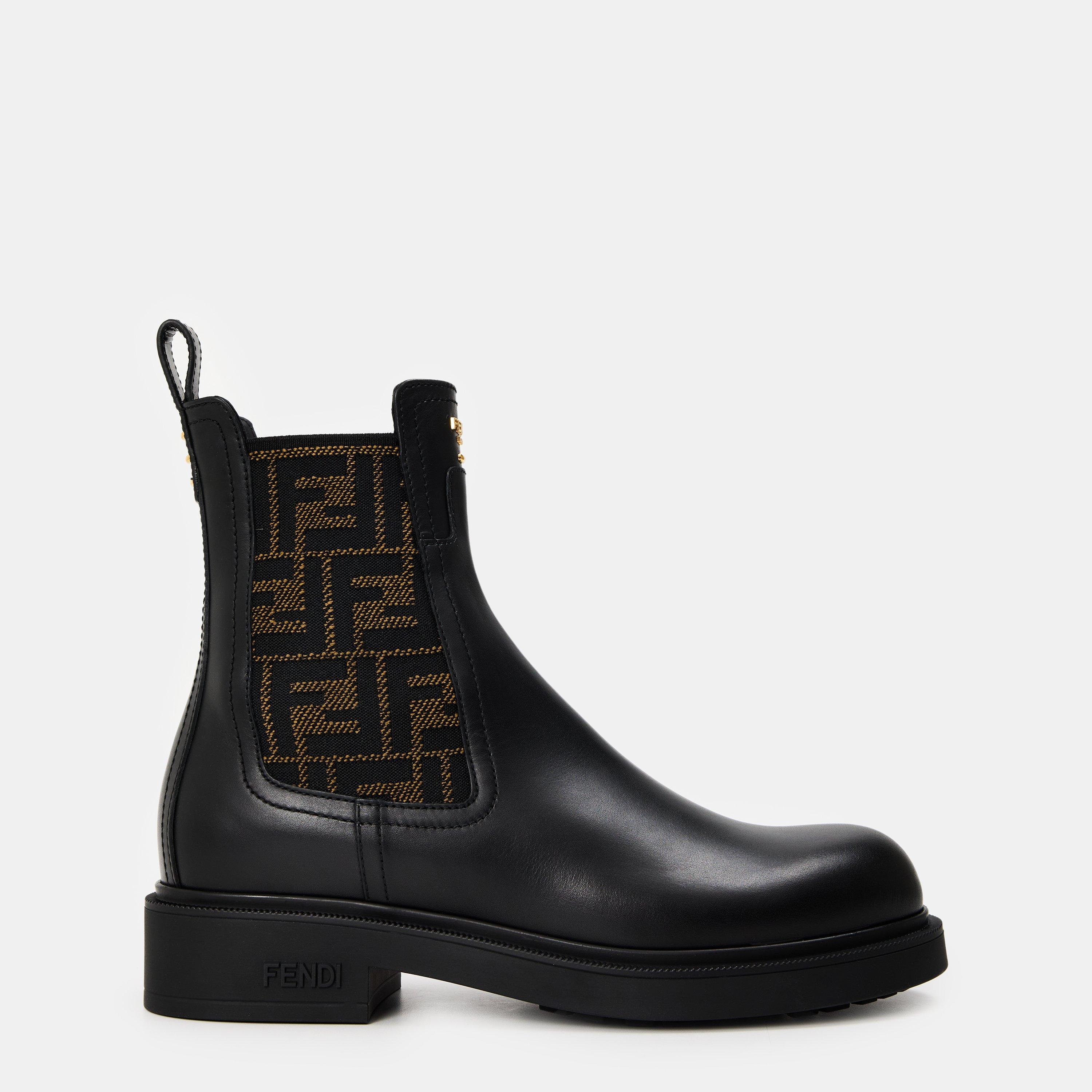 Nero - Fendi - Women's Filo Chelsea Boots - 1