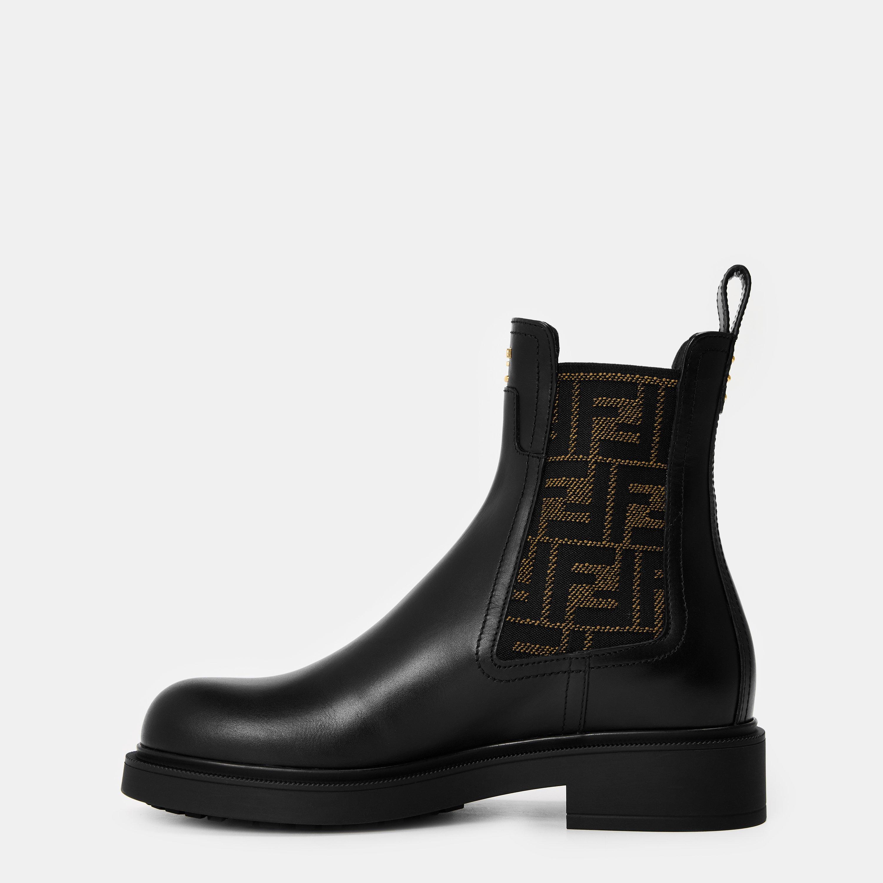 Nero - Fendi - Women's Filo Chelsea Boots - 2