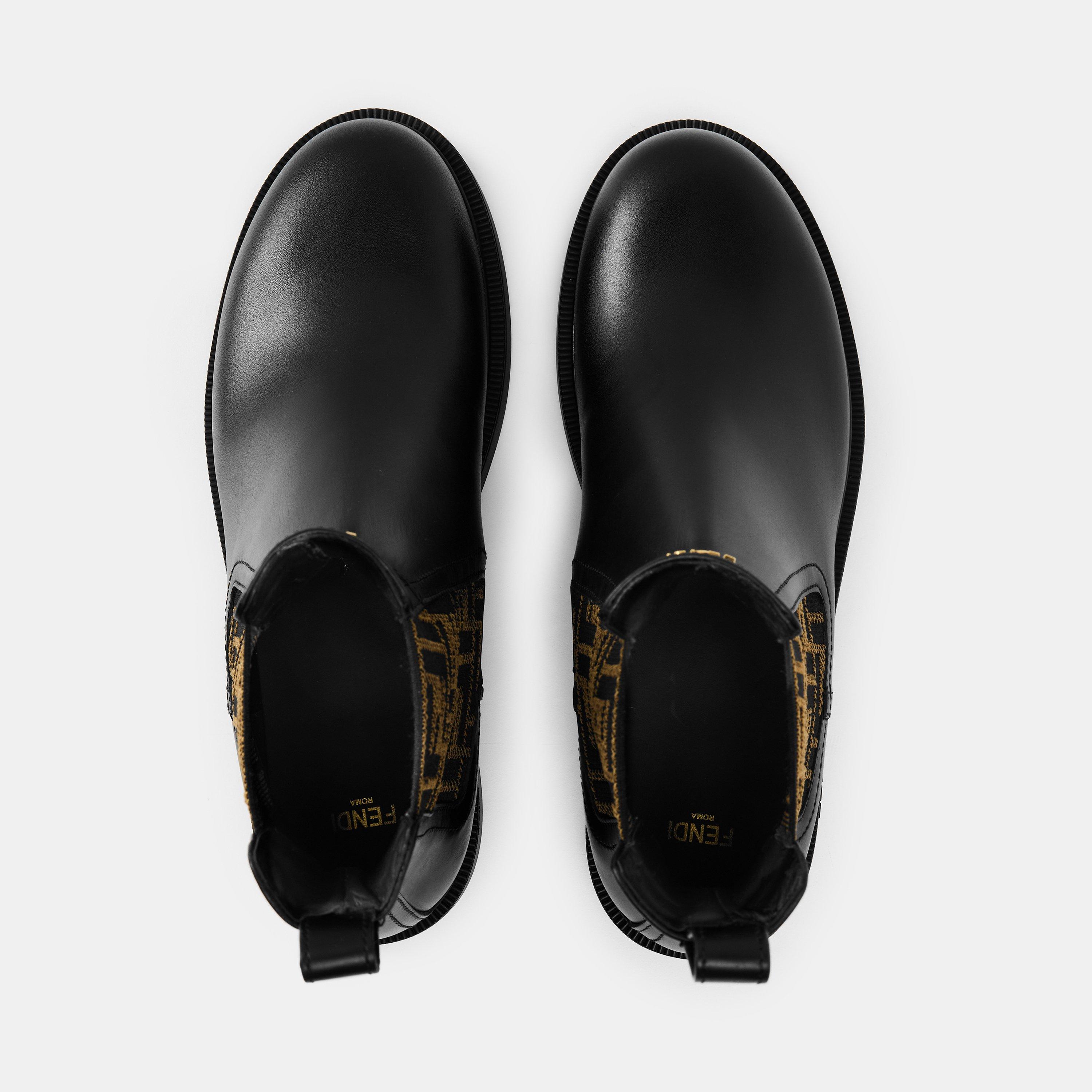 Fendi Women's Filo Elastic Side Panel Chelsea Boots | Cruise Fashion
