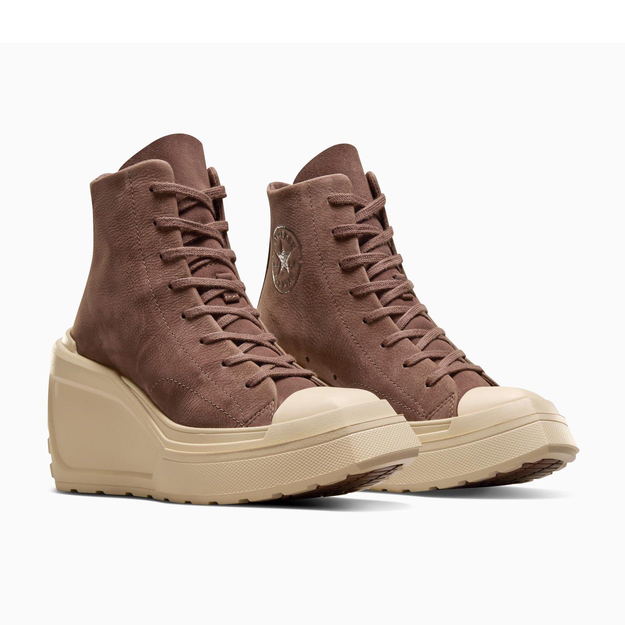 202-Bear Nap/ - Converse - Women's Chuck 70 De Luxe Wedge Co Trainers - 3