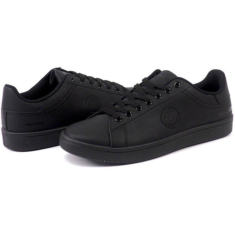 Black - Lambretta - Men's Pinball Court Trainers - 2