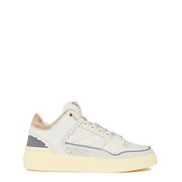 Balmain B Court Mid Leather Trainers