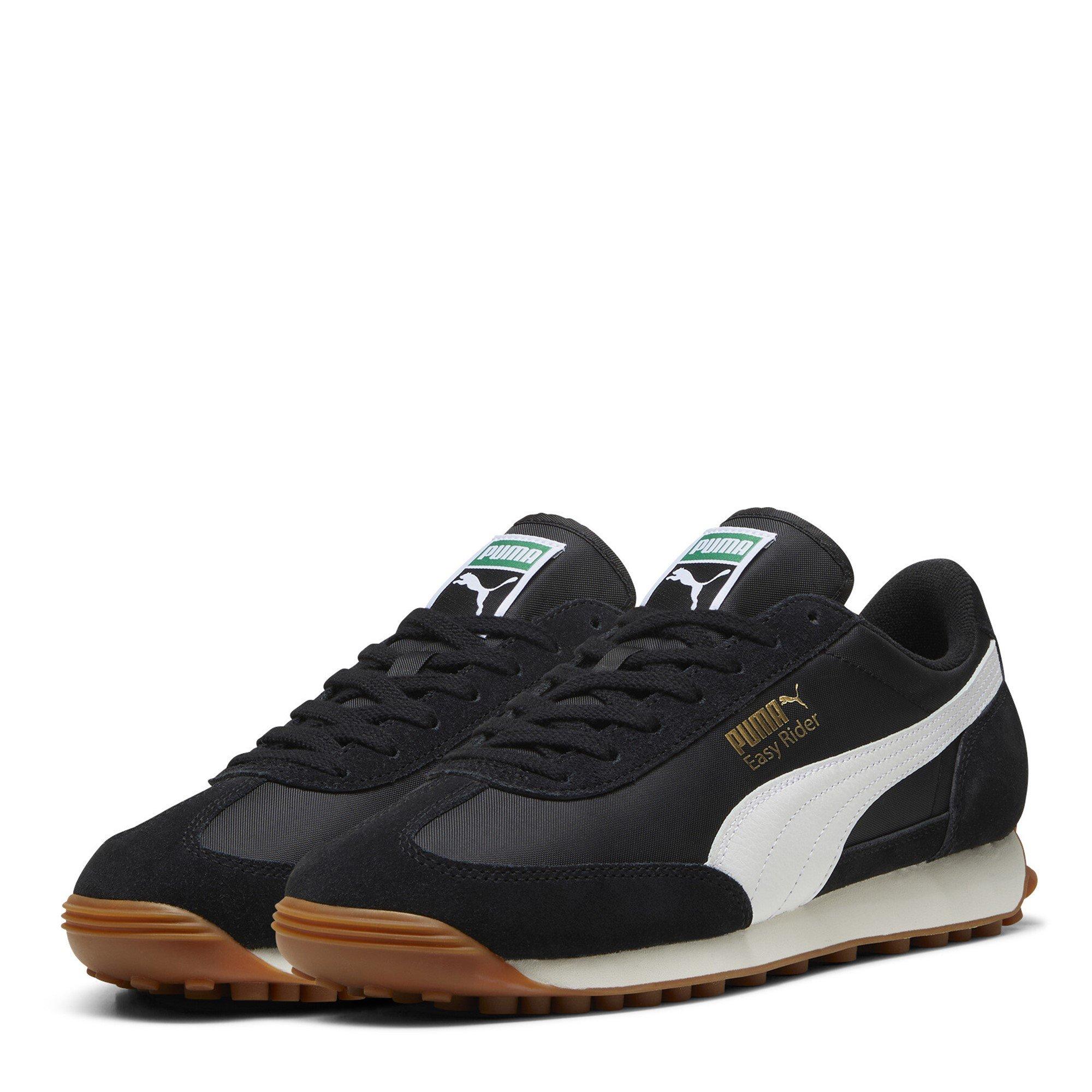 Black/White - Puma - Men's Easy Rider Vintage Low-Top Trainers - 1