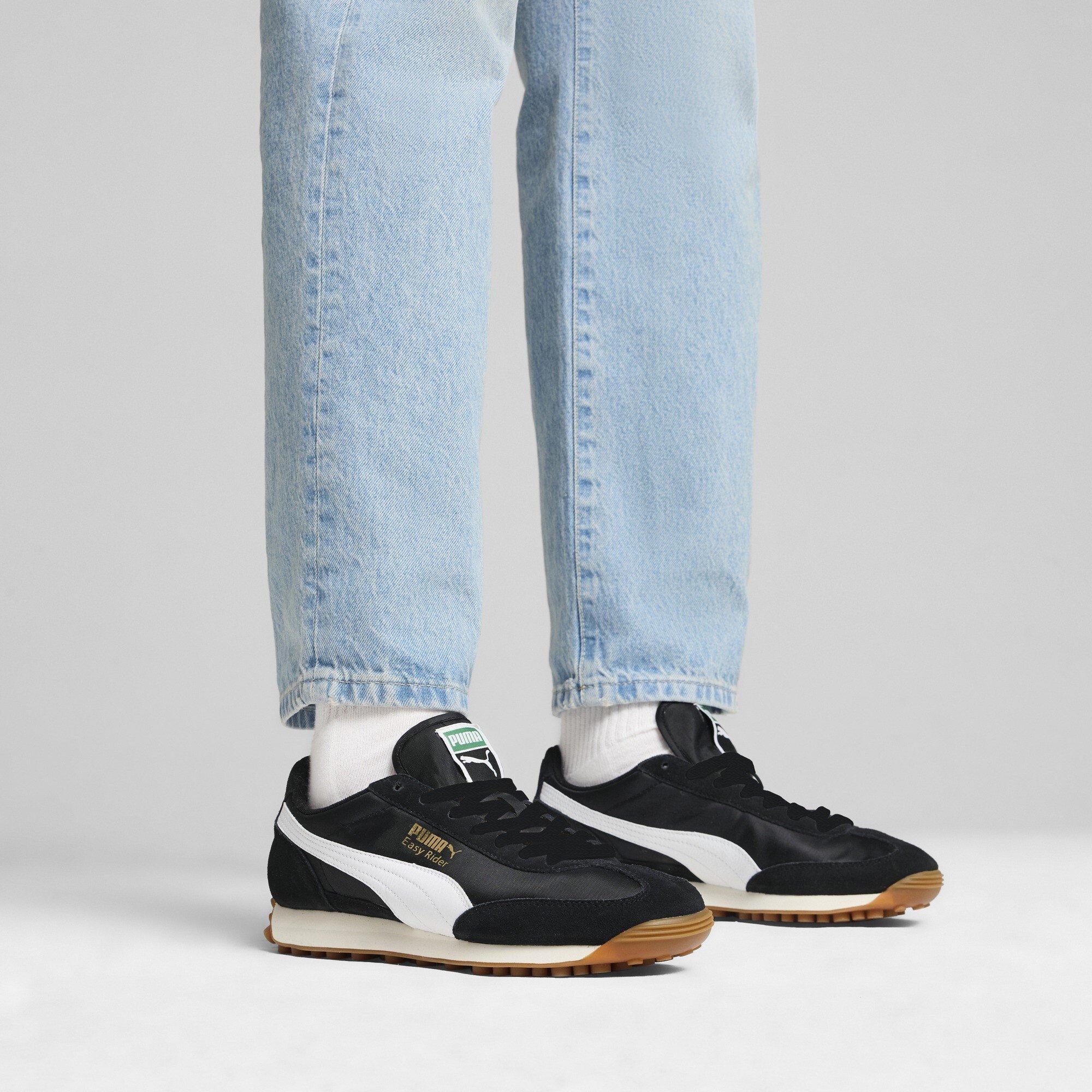 Schwarz/Weiß - Puma - Easy Rider Vintage Low-Top Trainers - 7