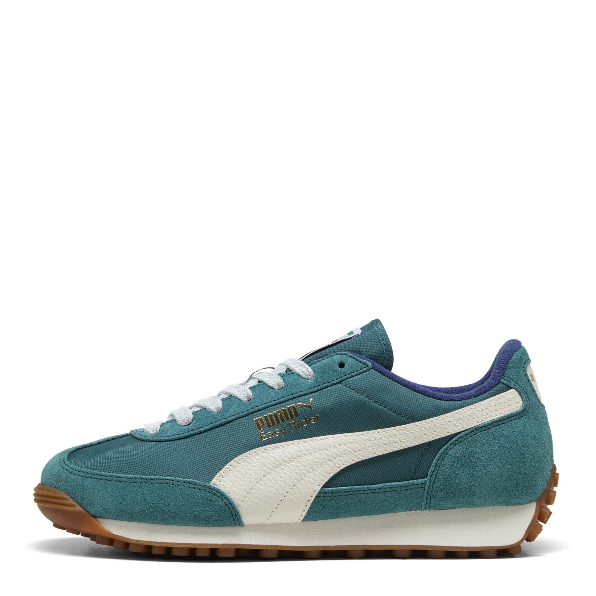 Emerald/White - Puma - Men's Easy Rider Vintage Low-Top Trainers - 2