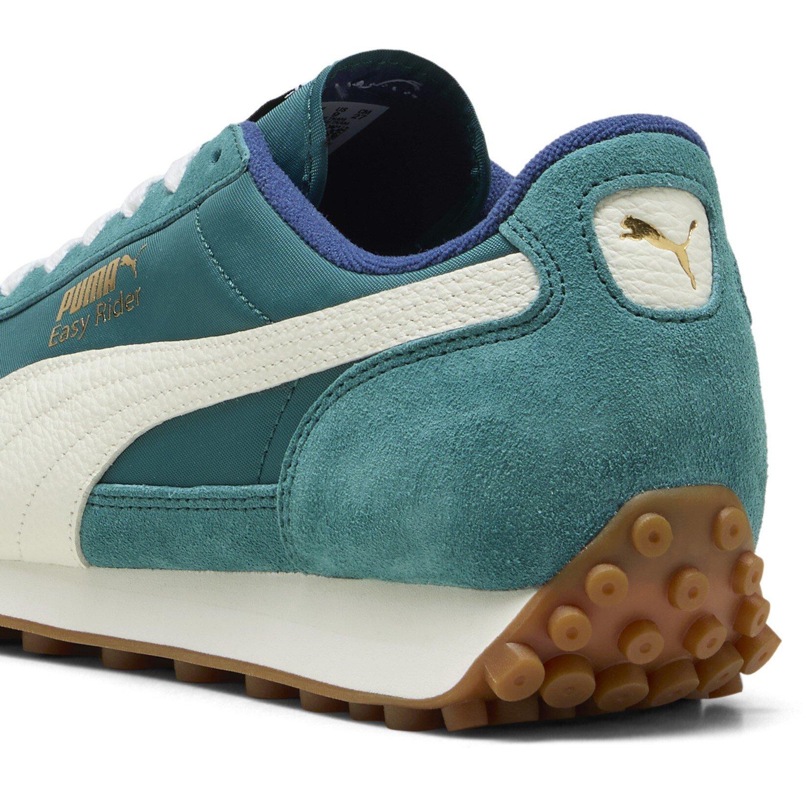 Emerald/White - Puma - Men's Easy Rider Vintage Low-Top Trainers - 5