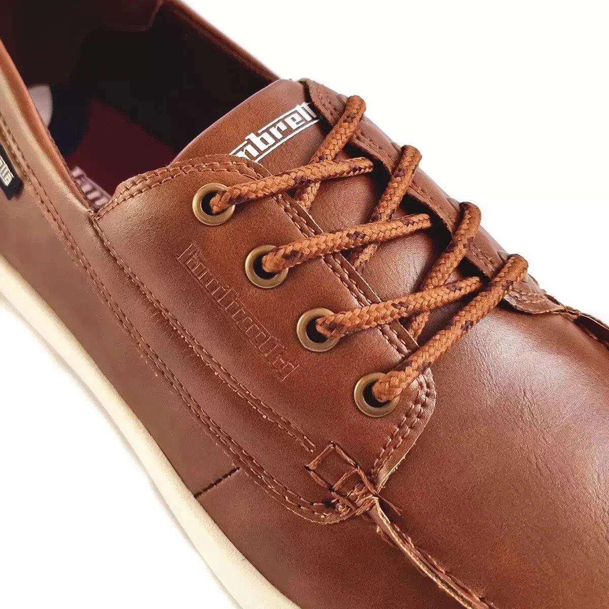 Tan - Lambretta - Vulkn Boat Shoes - 3