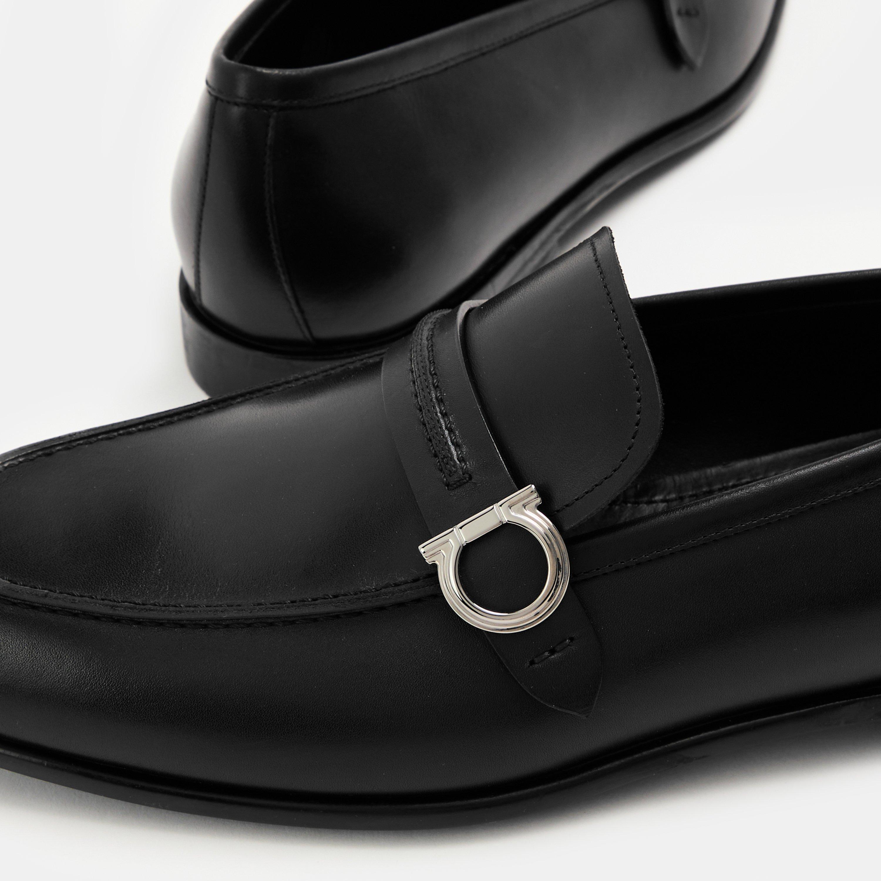 Nero - Ferragamo - Men's Caspian Loafers - 3