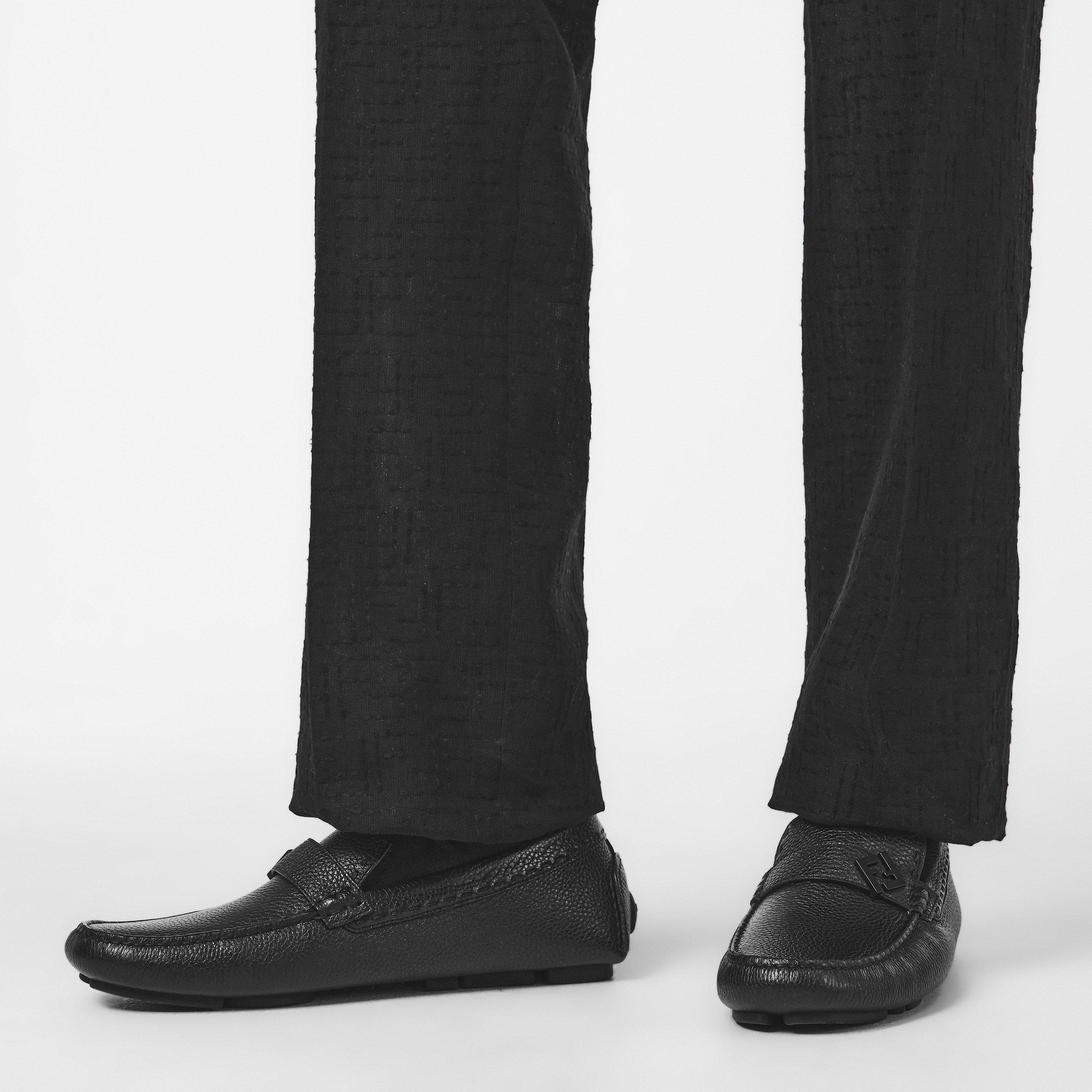 Black - Fendi - Men's Loafers - 3