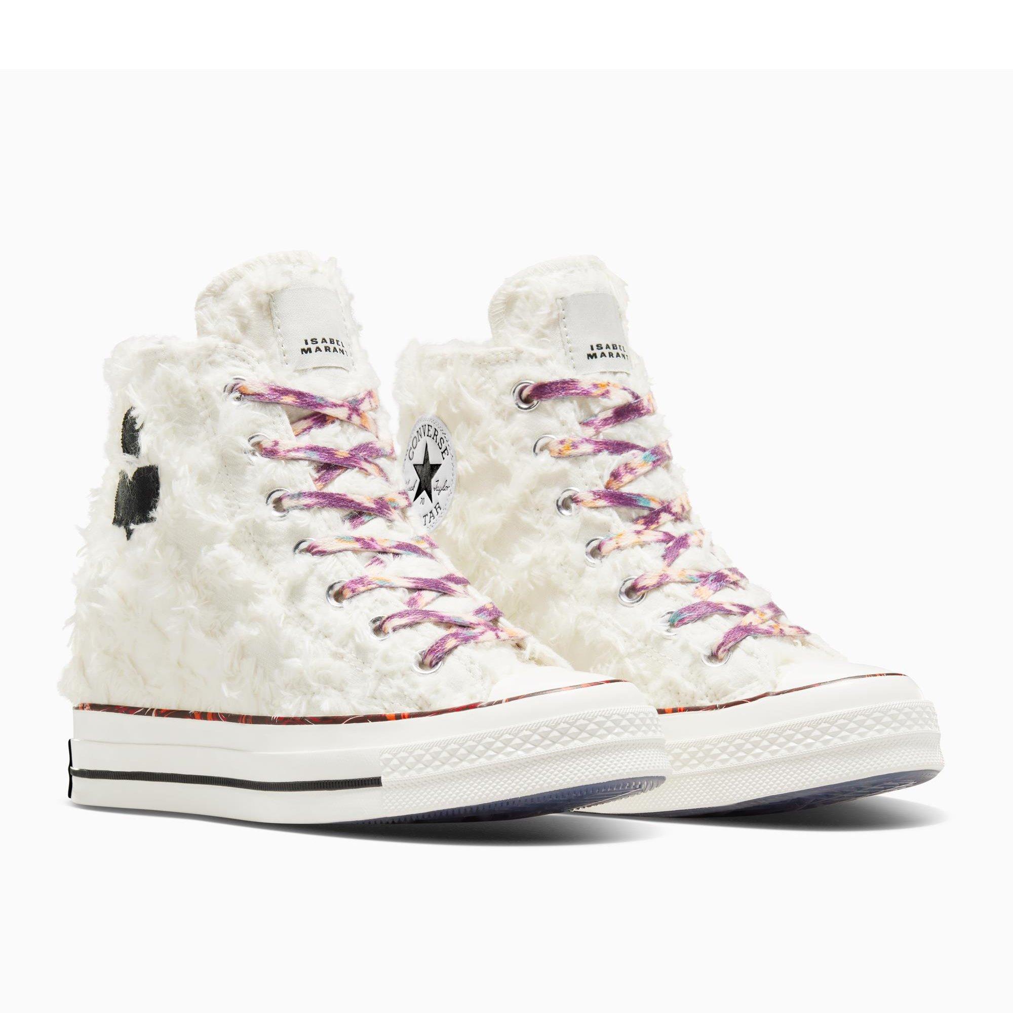 101-Natural - Converse - Women's Chuck 70 Wedge Hi Vanilla Trainers - 3