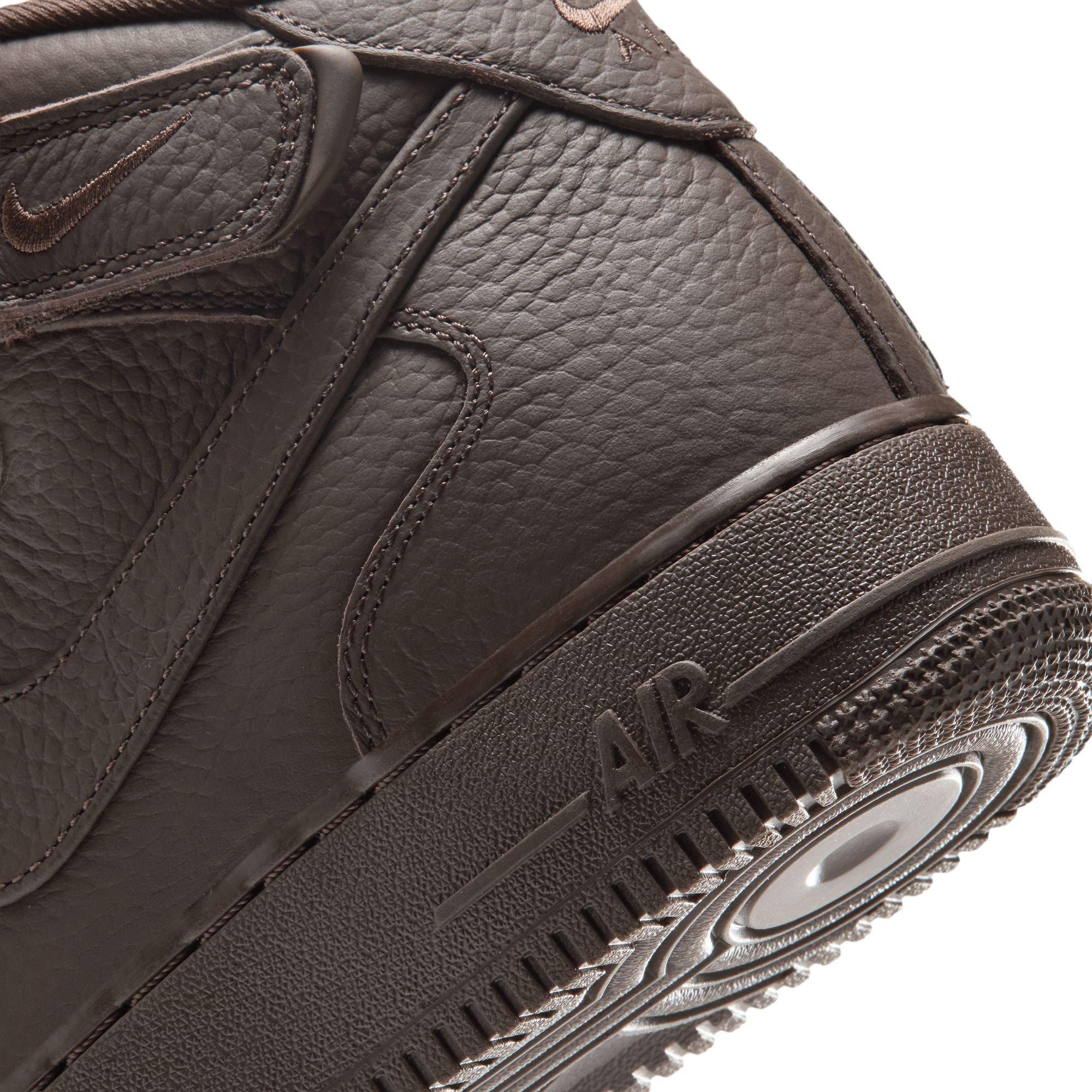 Brown - Nike - Men's Air Force 1 Mid 07 Leather Runners - 8